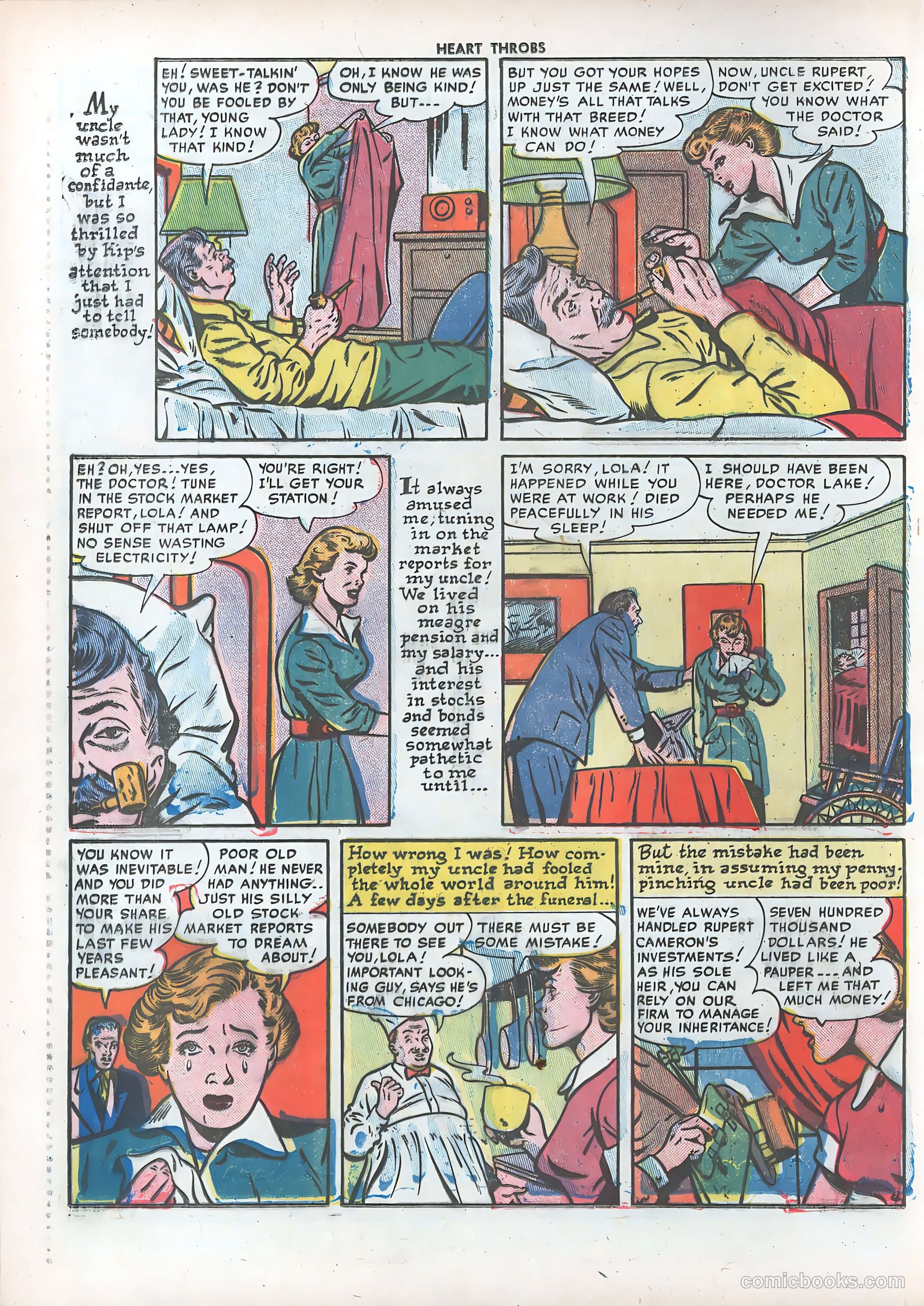 Heart Throbs #12 (1952) — page 6 of 36