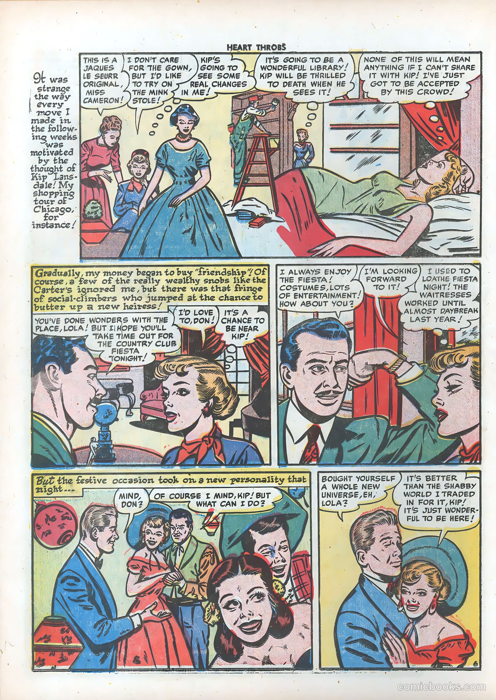 Heart Throbs #12 (1952) — page 8 of 36