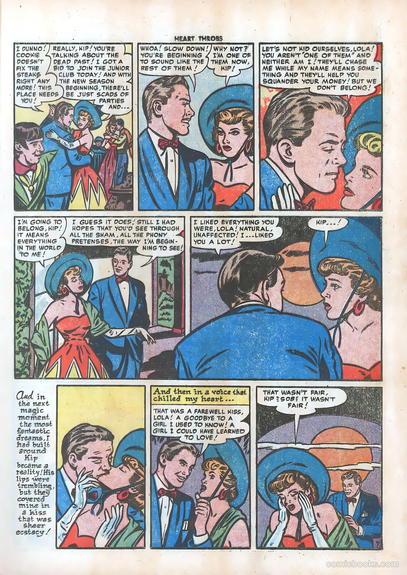 Heart Throbs #12 (1952) — page 9 of 36