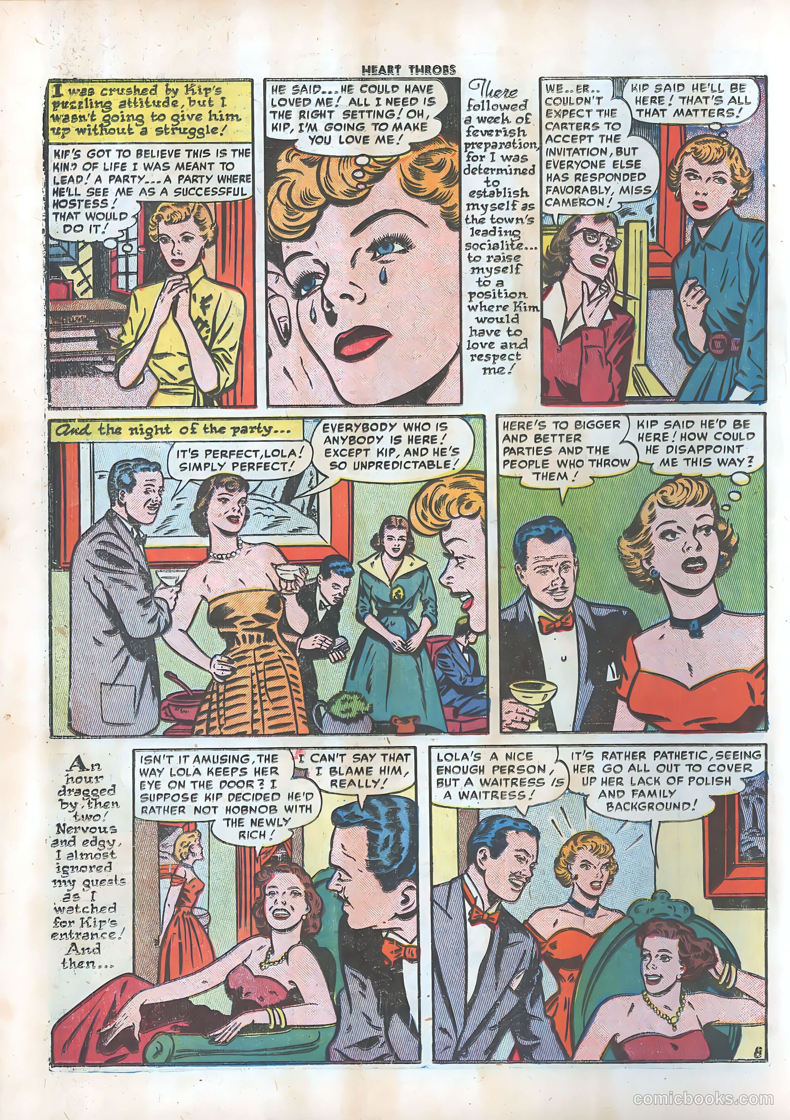 Heart Throbs #12 (1952) — page 10 of 36