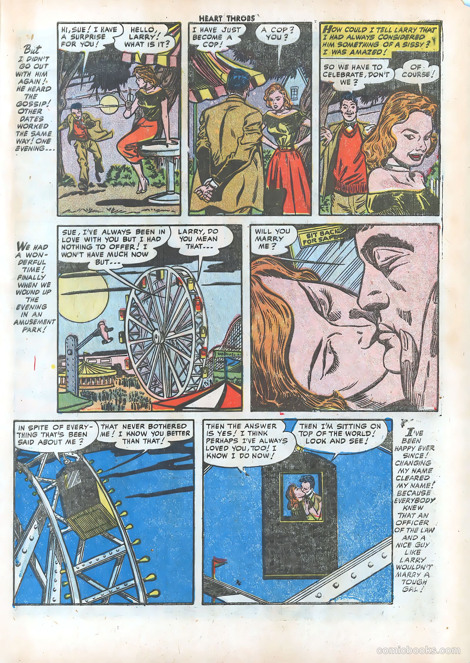 Heart Throbs #12 (1952) — page 17 of 36