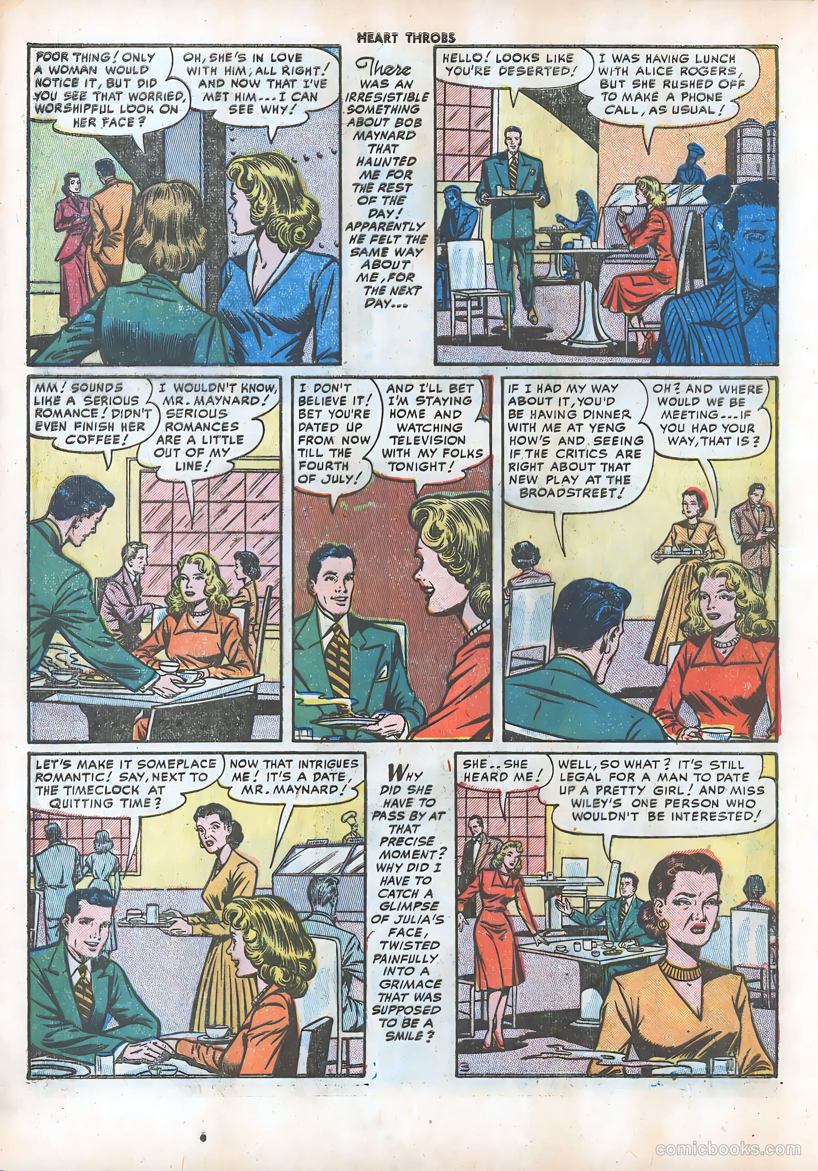 Heart Throbs #12 (1952) — page 20 of 36