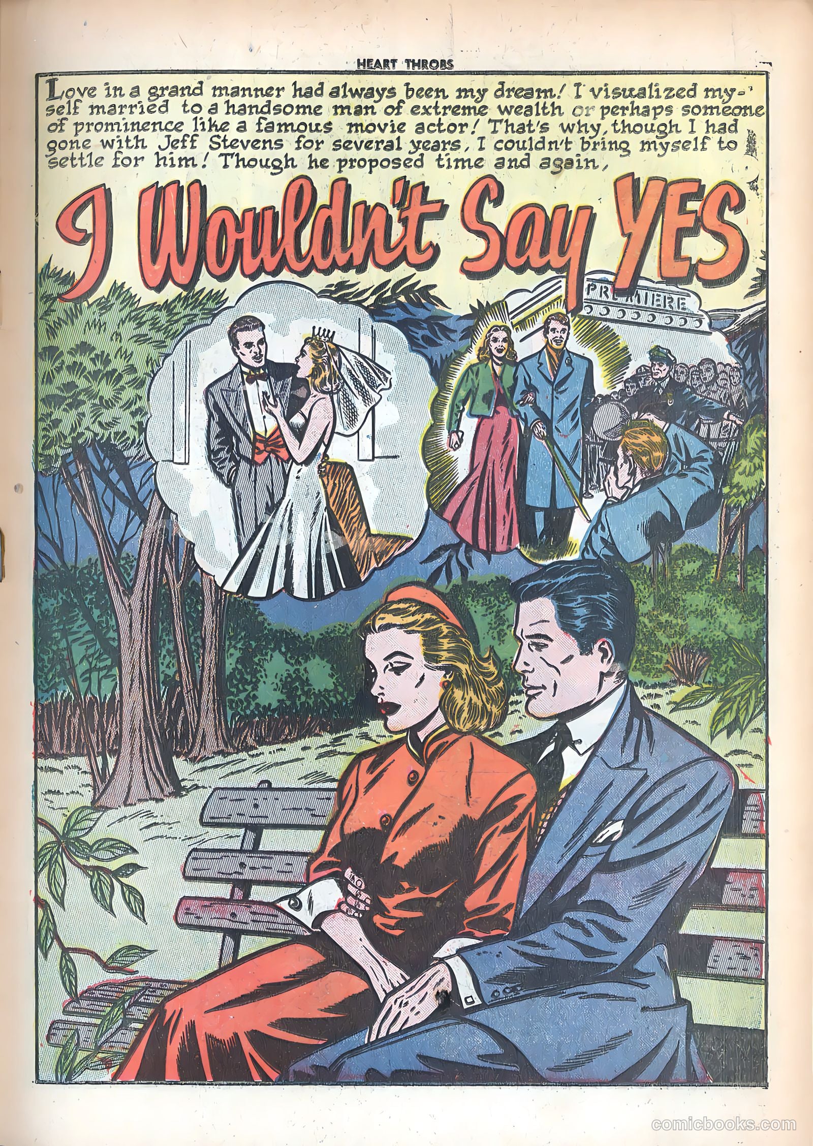 Heart Throbs #13 (1952) — page 3 of 36