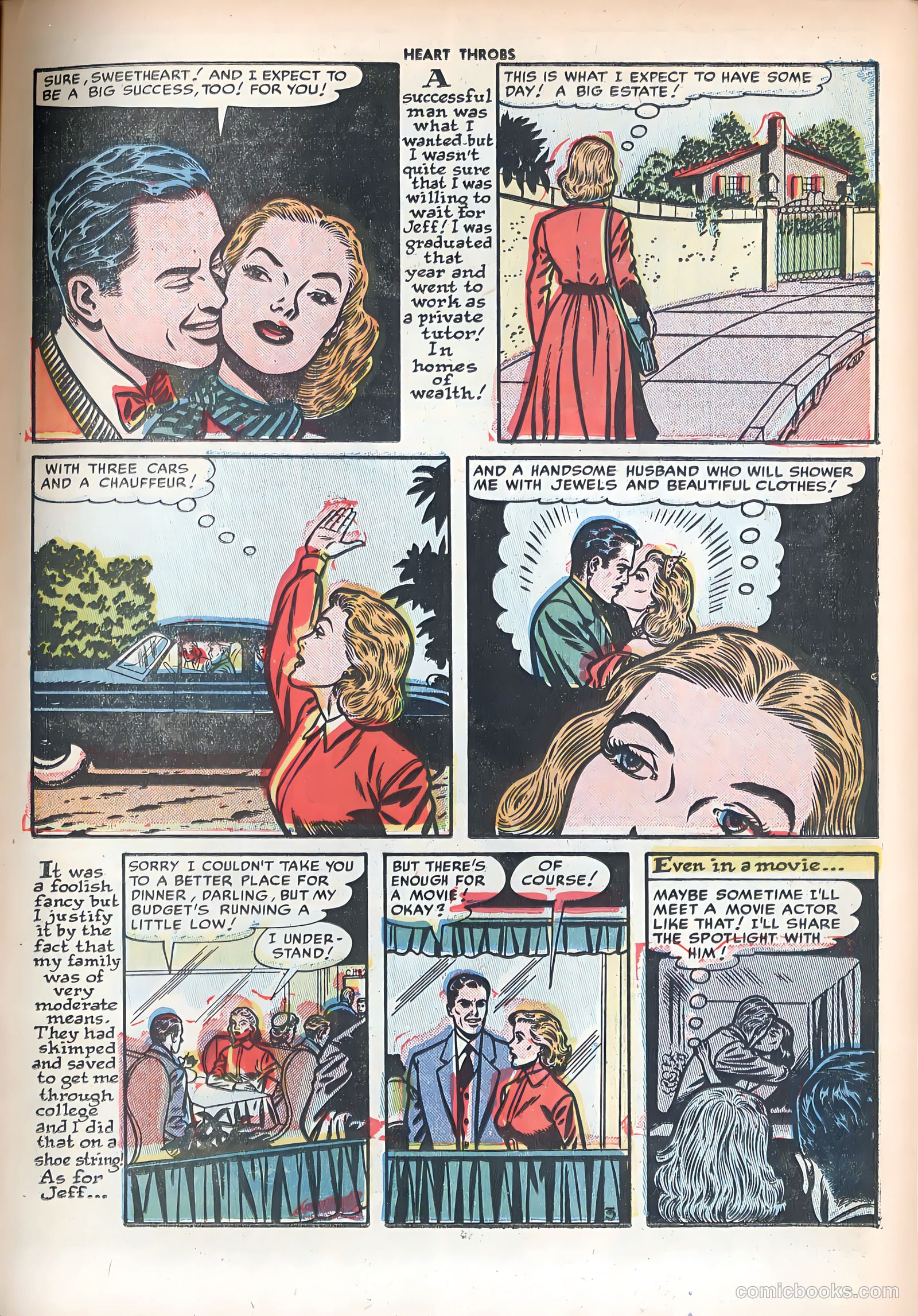 Heart Throbs #13 (1952) — page 5 of 36