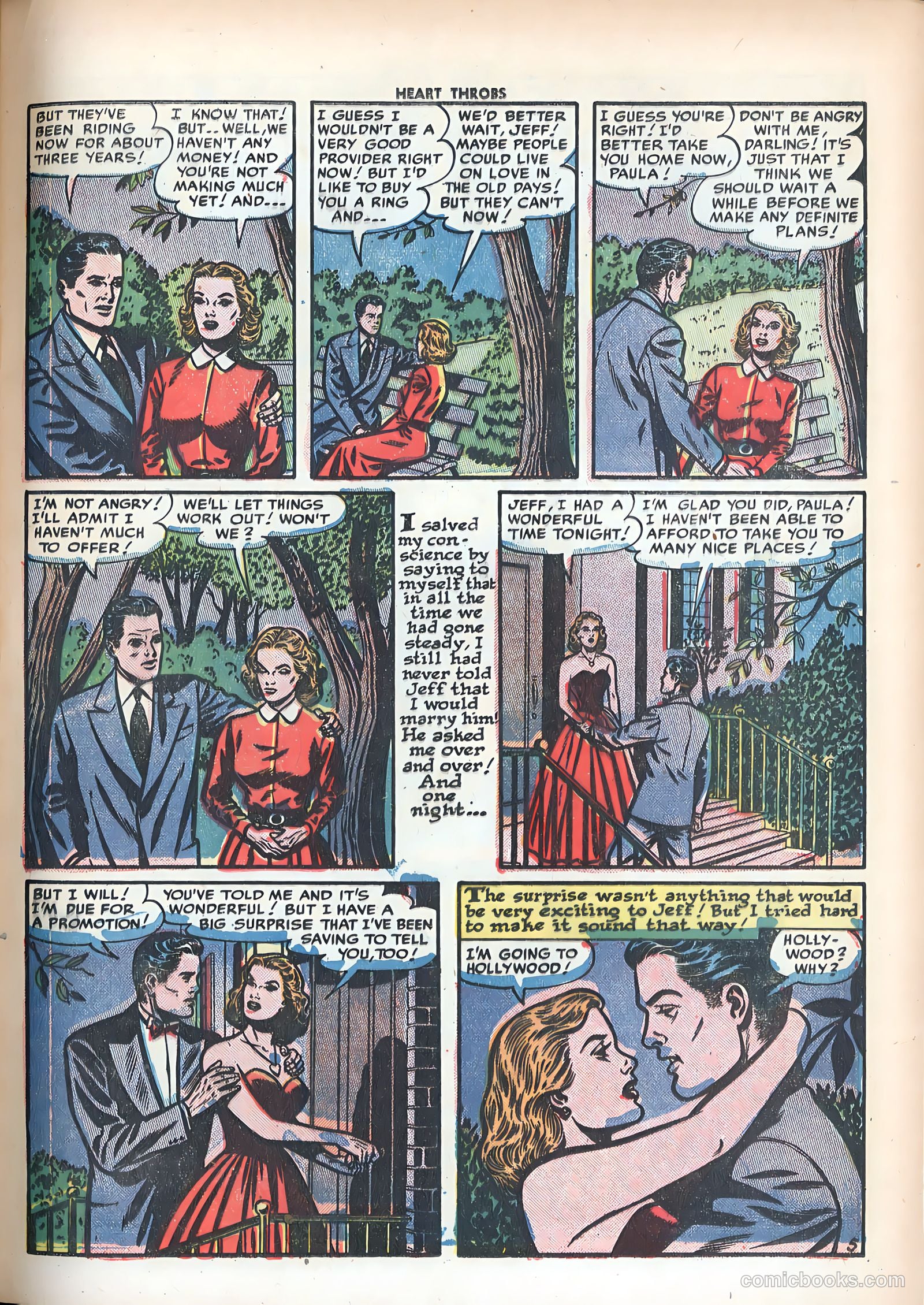 Heart Throbs #13 (1952) — page 7 of 36