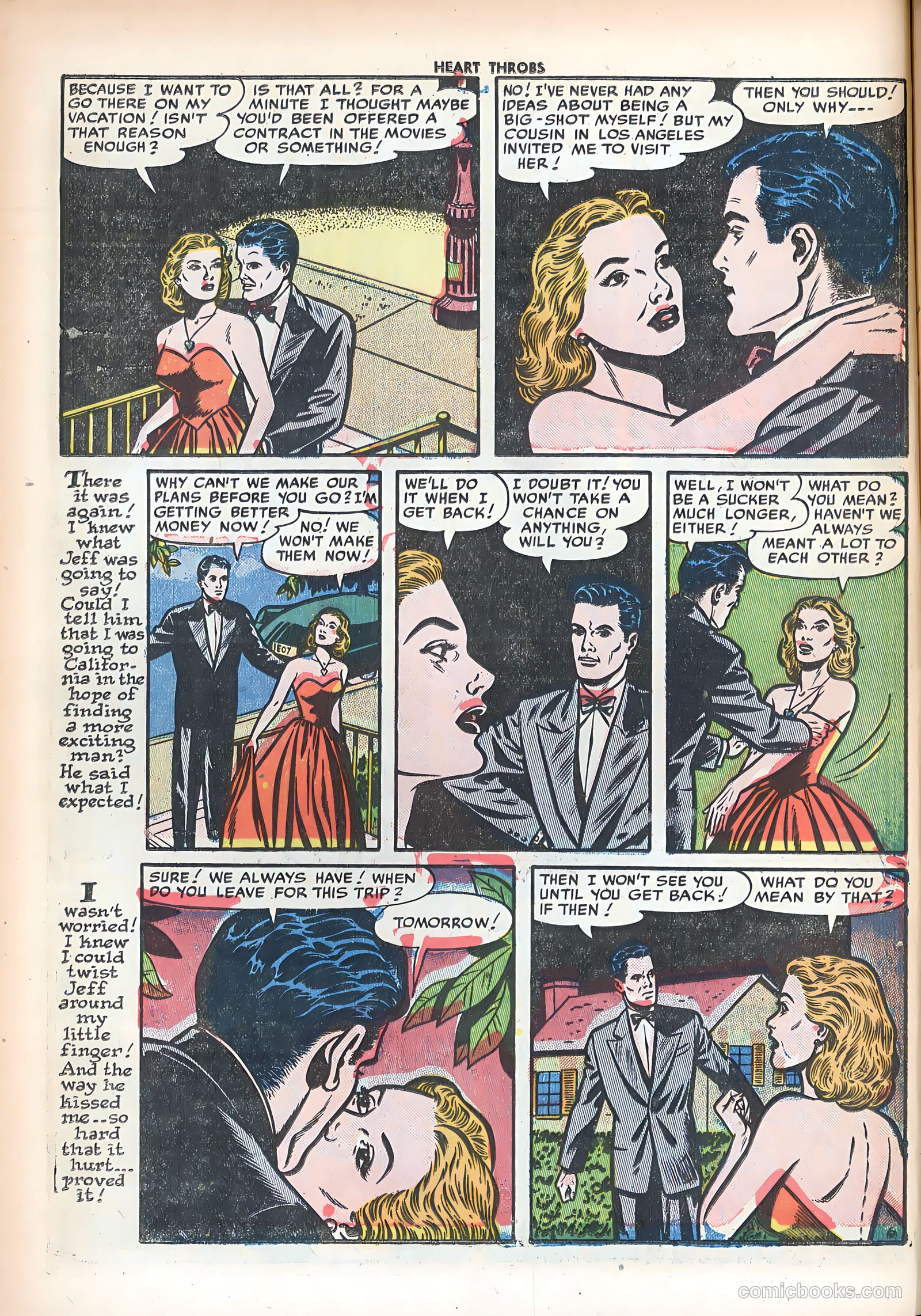 Heart Throbs #13 (1952) — page 8 of 36