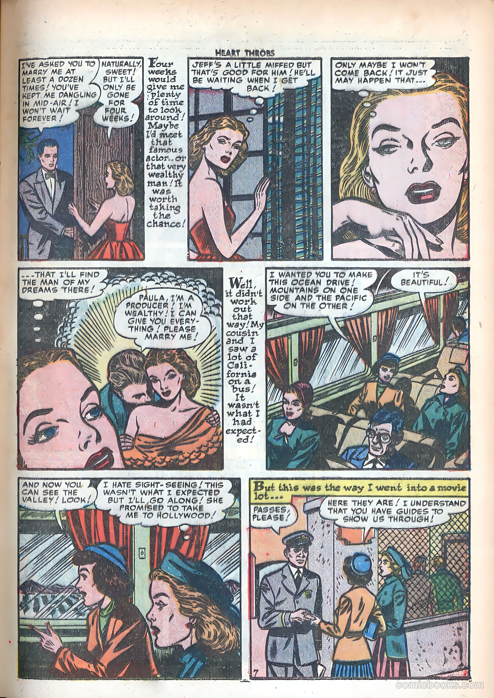 Heart Throbs #13 (1952) — page 9 of 36