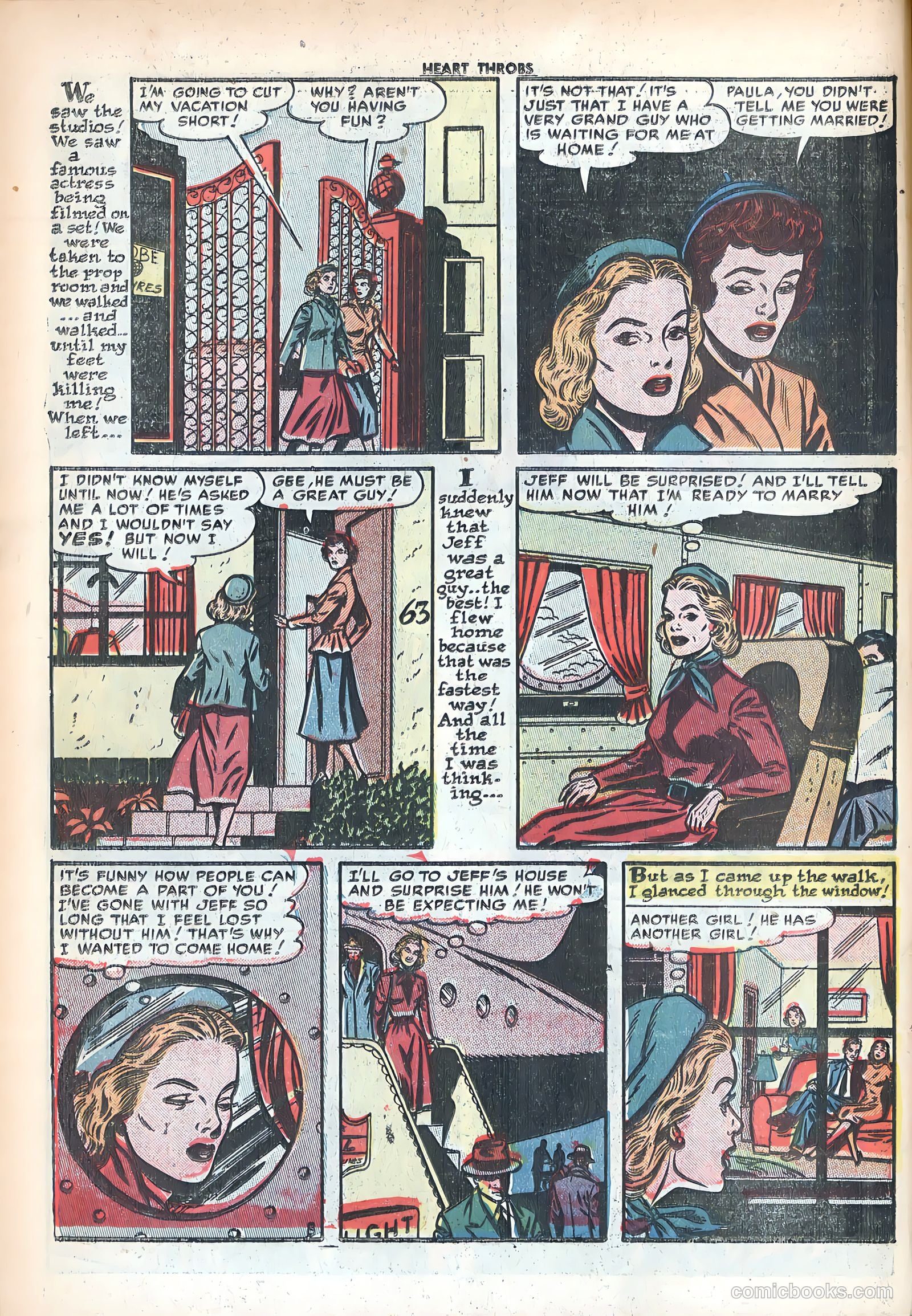 Heart Throbs #13 (1952) — page 10 of 36