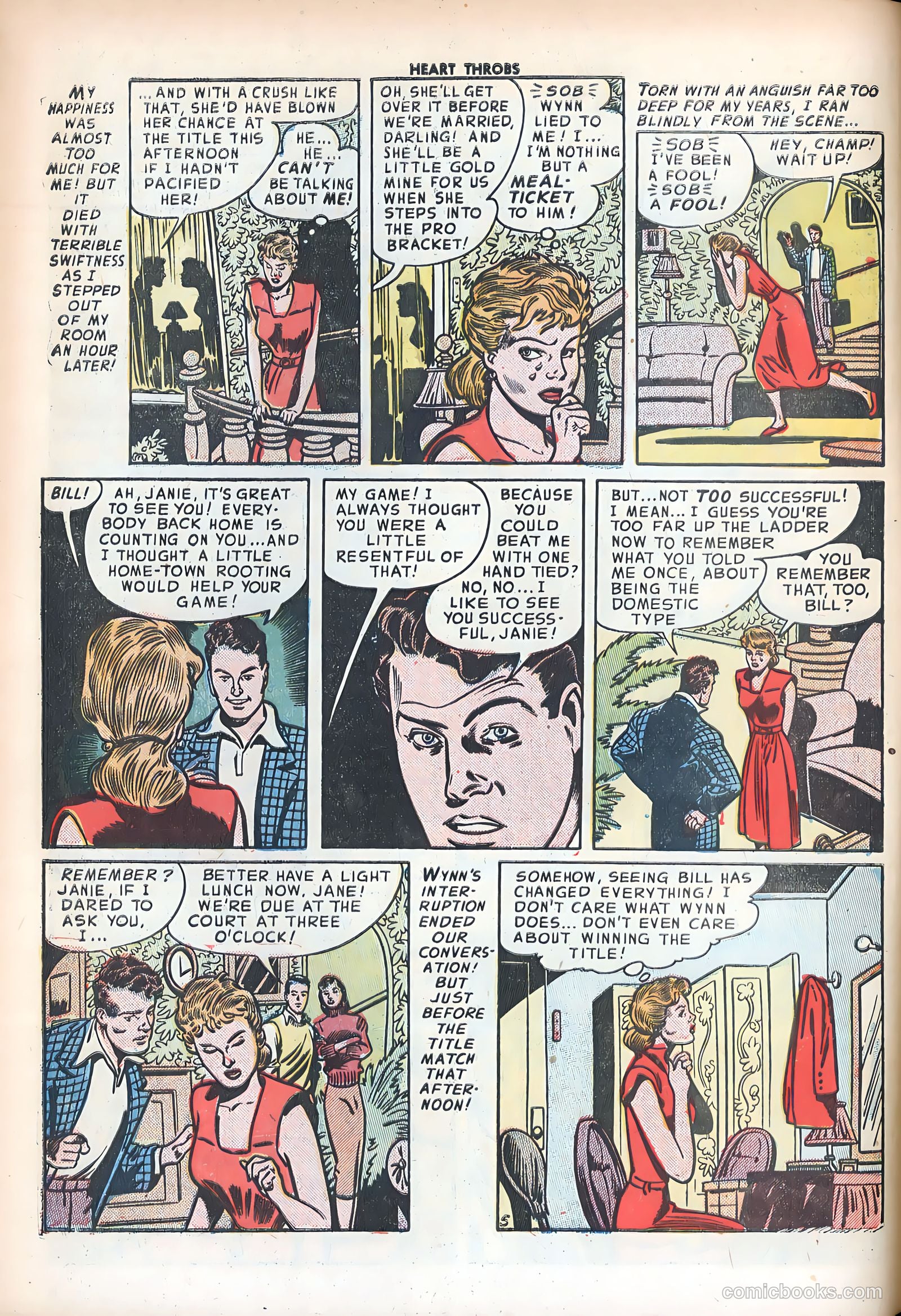 Heart Throbs #13 (1952) — page 16 of 36