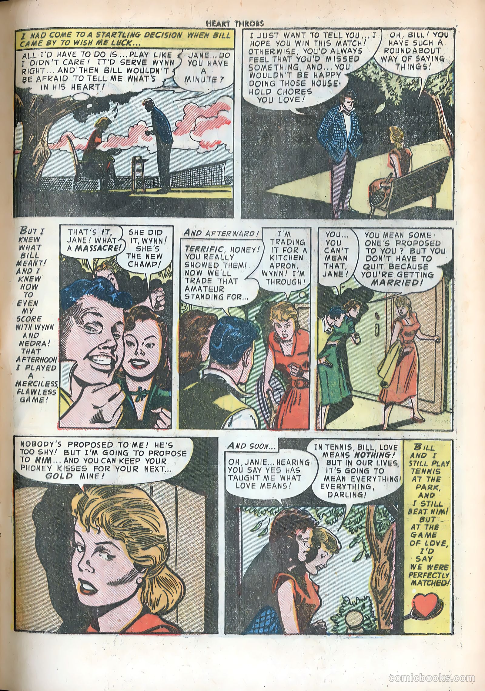 Heart Throbs #13 (1952) — page 17 of 36