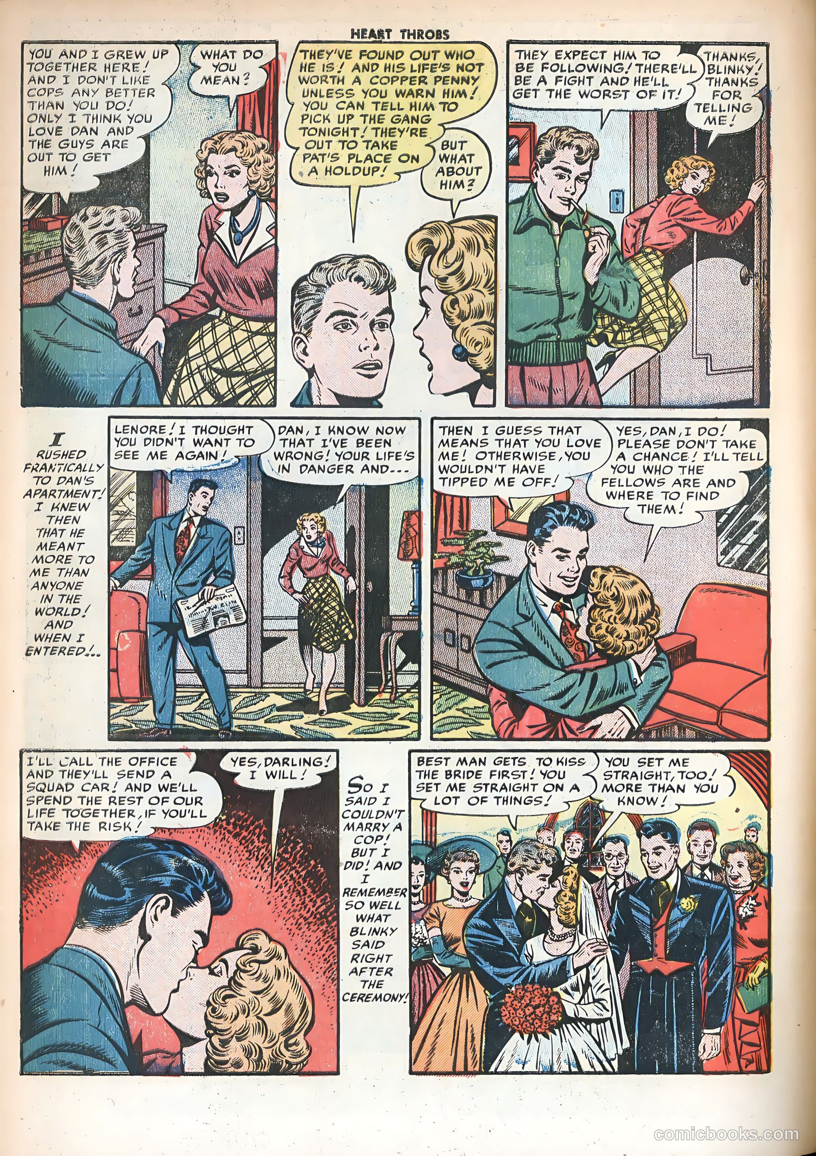 Heart Throbs #13 (1952) — page 24 of 36