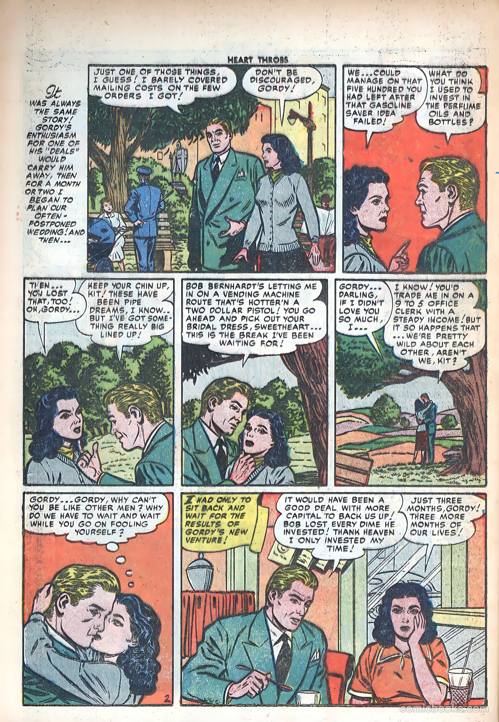Heart Throbs #13 (1952) — page 28 of 36