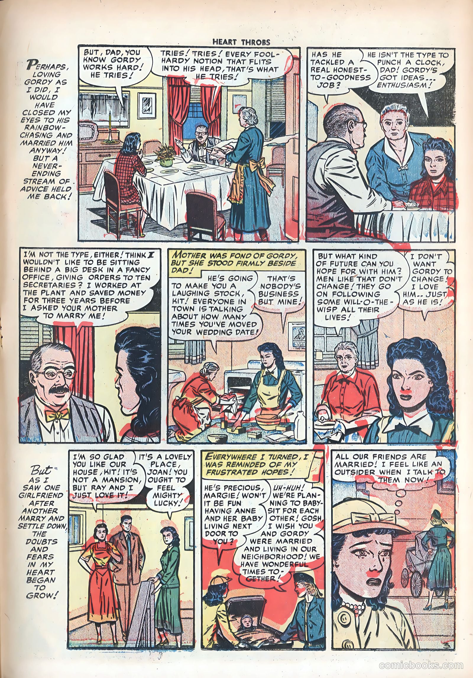 Heart Throbs #13 (1952) — page 29 of 36
