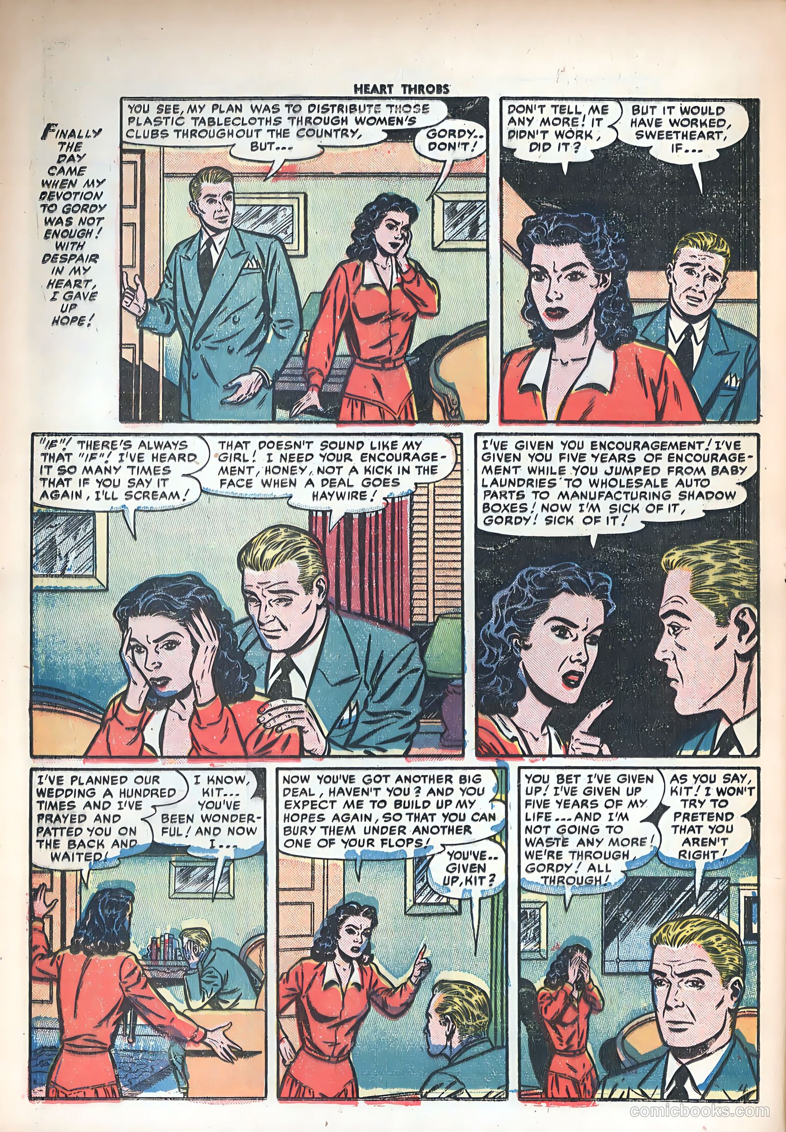 Heart Throbs #13 (1952) — page 30 of 36