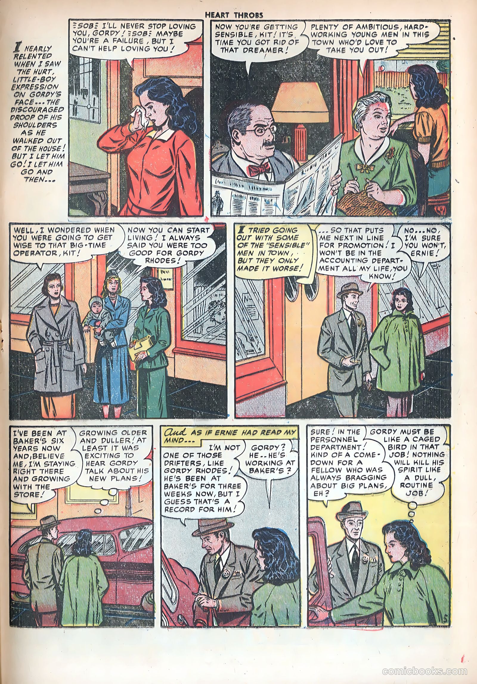 Heart Throbs #13 (1952) — page 31 of 36