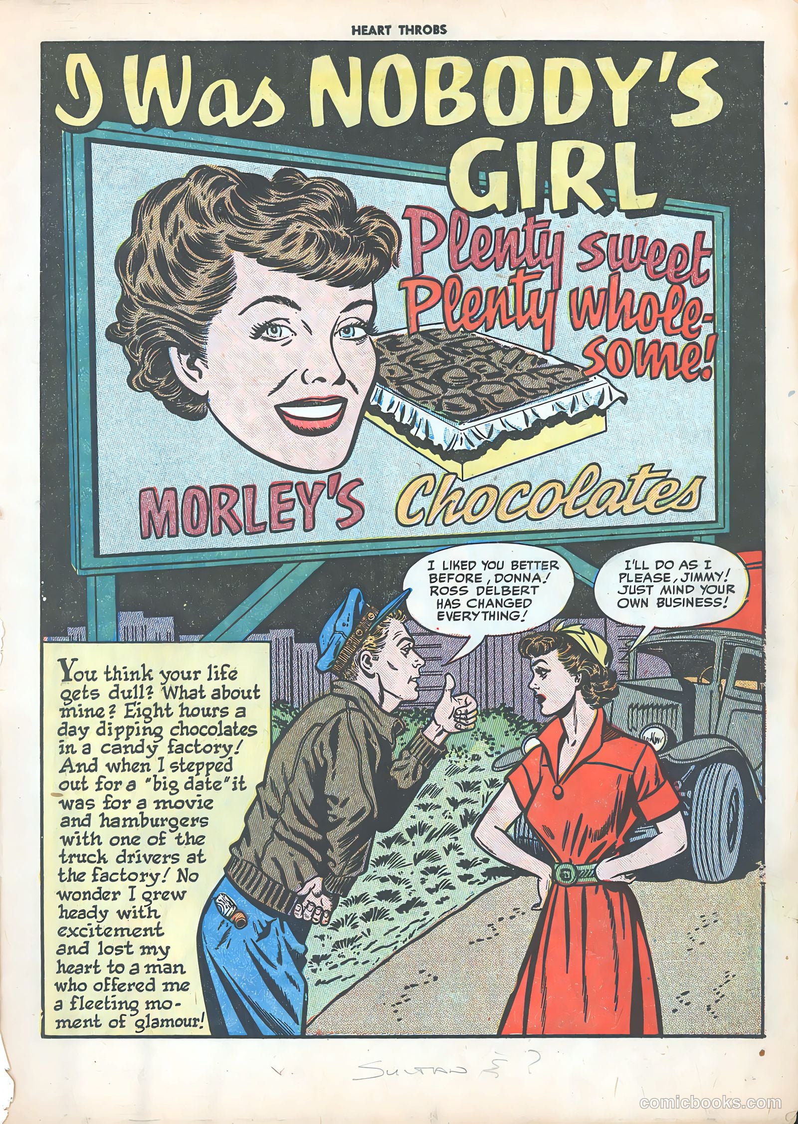 Heart Throbs #14 (1952) — page 3 of 36