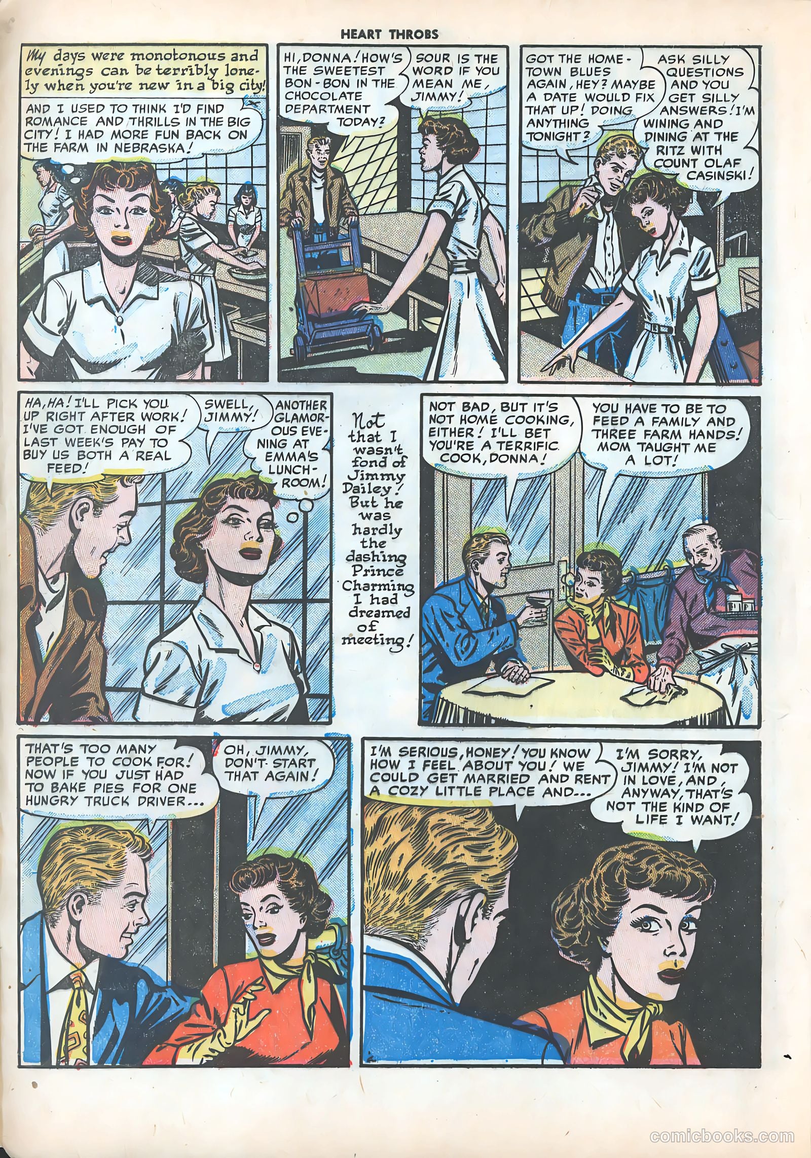 Heart Throbs #14 (1952) — page 4 of 36