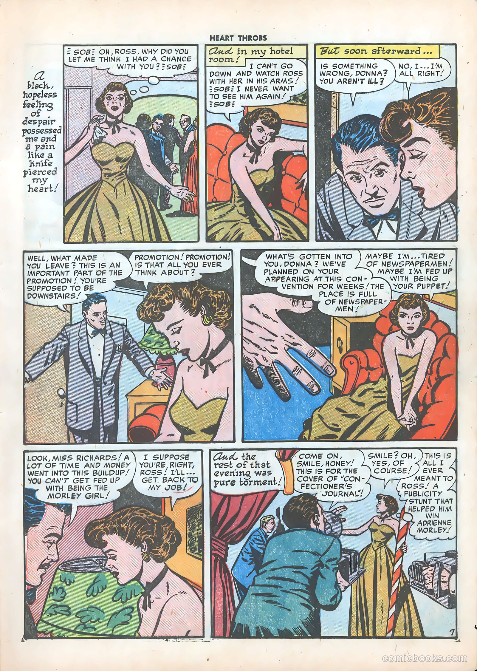 Heart Throbs #14 (1952) — page 9 of 36