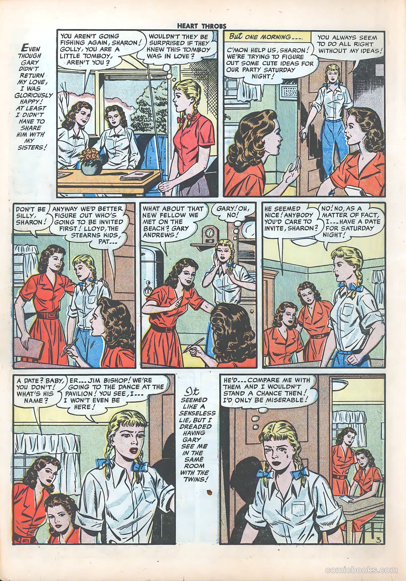 Heart Throbs #14 (1952) — page 14 of 36