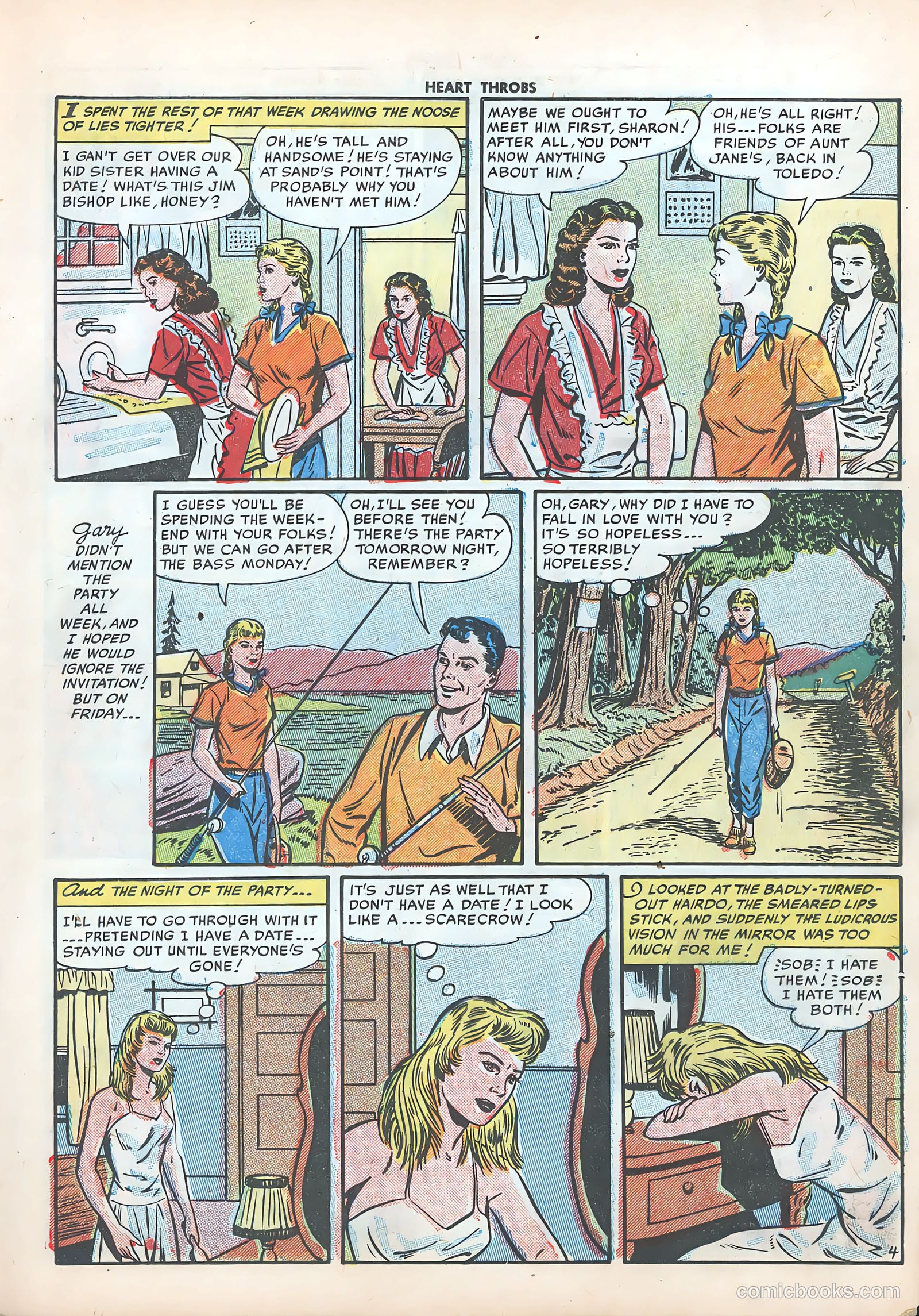 Heart Throbs #14 (1952) — page 15 of 36