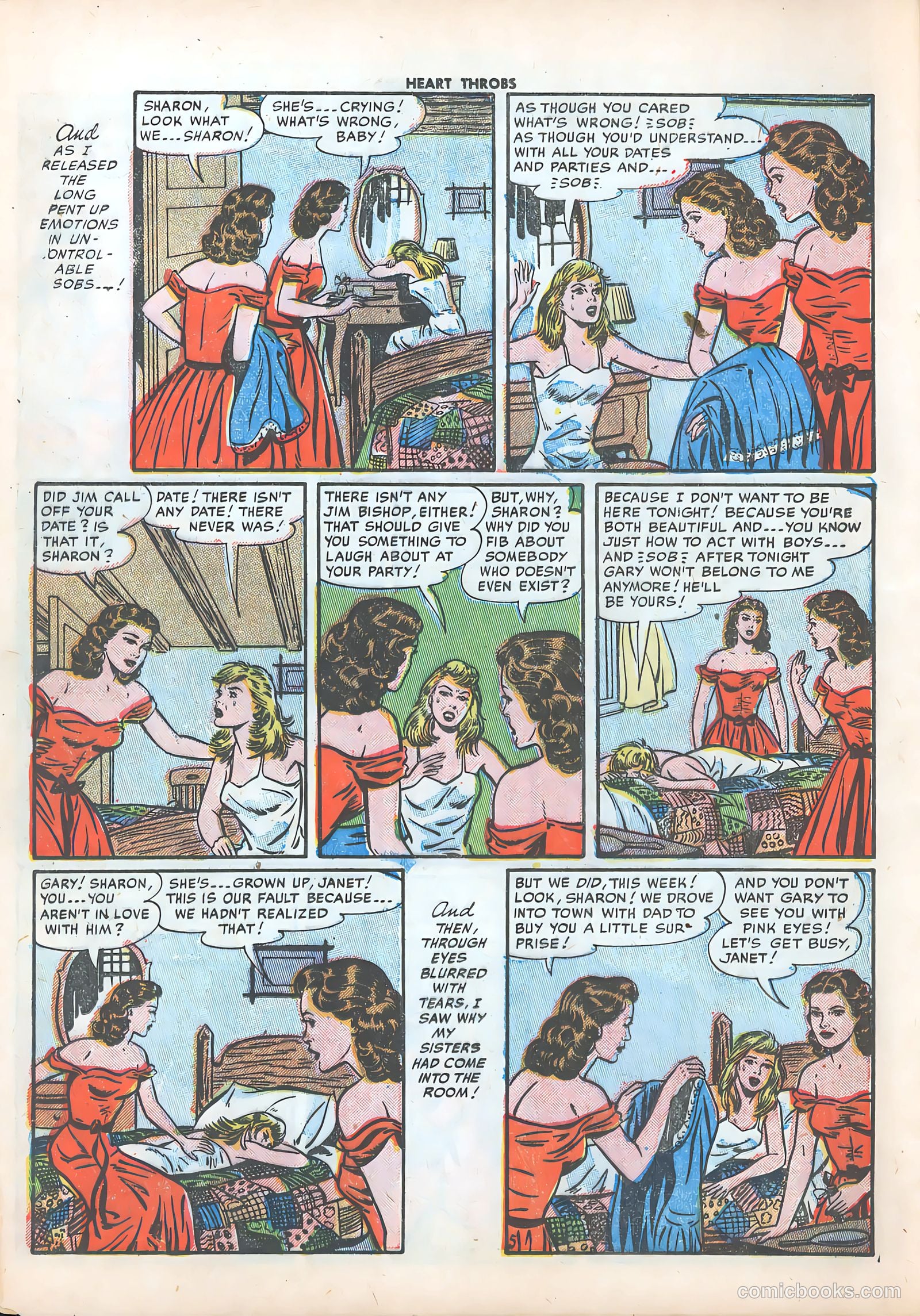Heart Throbs #14 (1952) — page 16 of 36