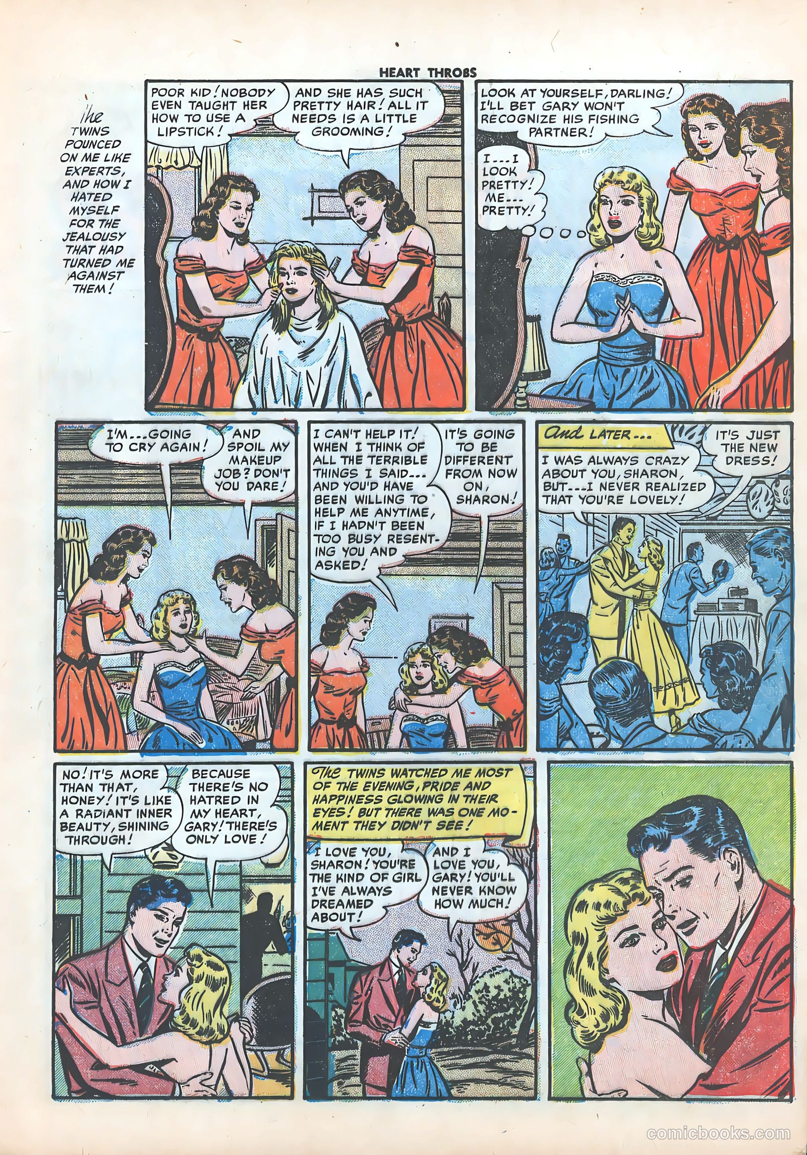 Heart Throbs #14 (1952) — page 17 of 36