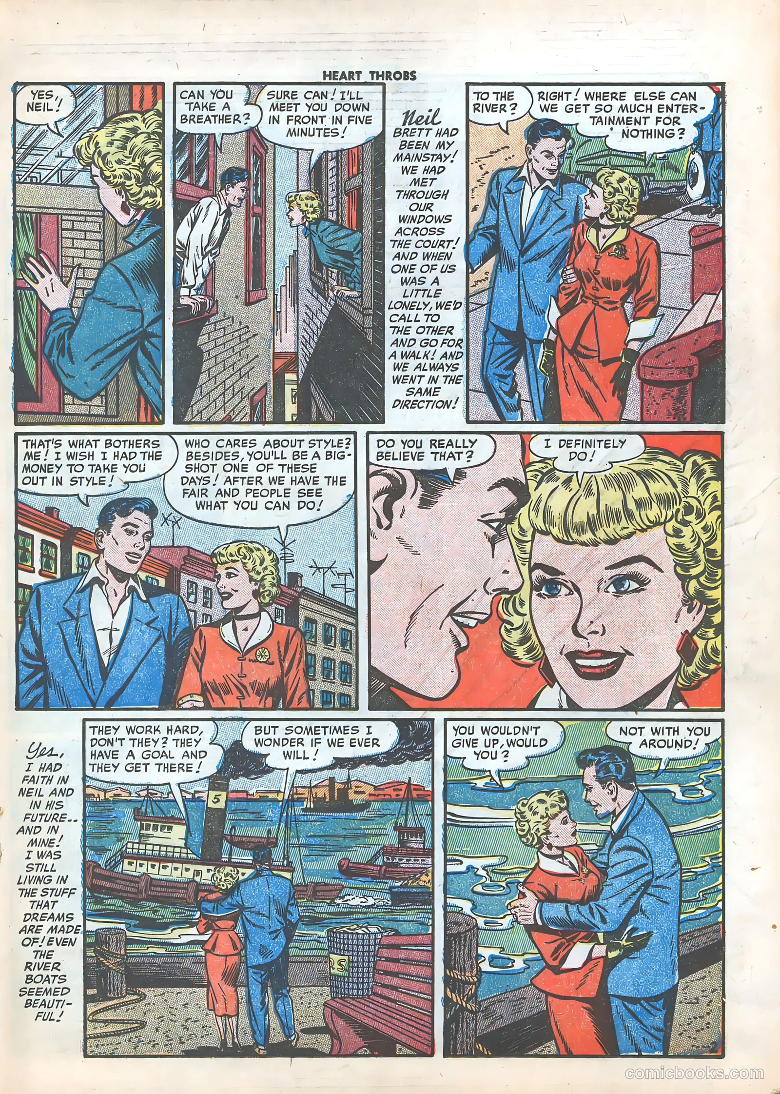 Heart Throbs #14 (1952) — page 19 of 36