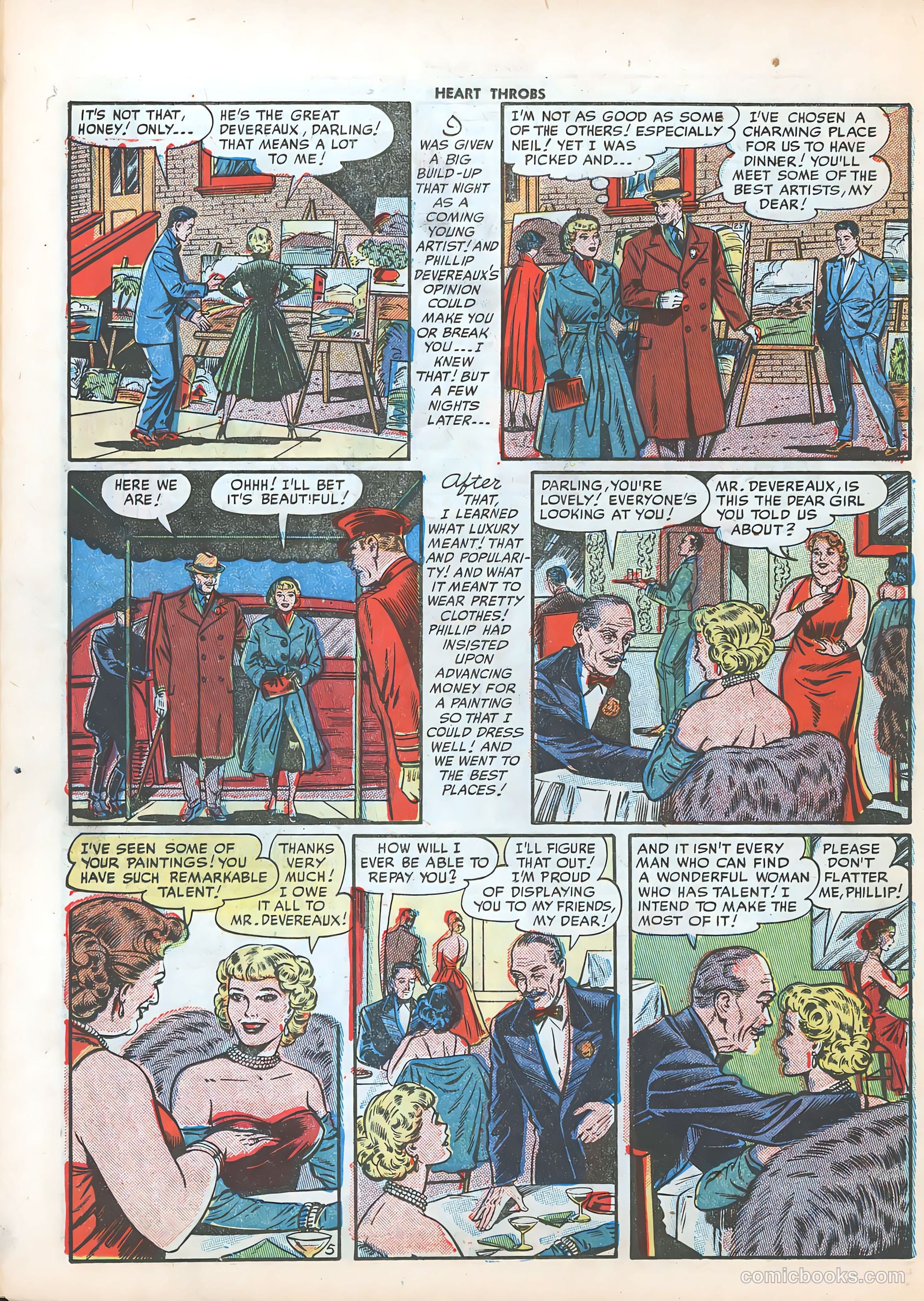 Heart Throbs #14 (1952) — page 22 of 36