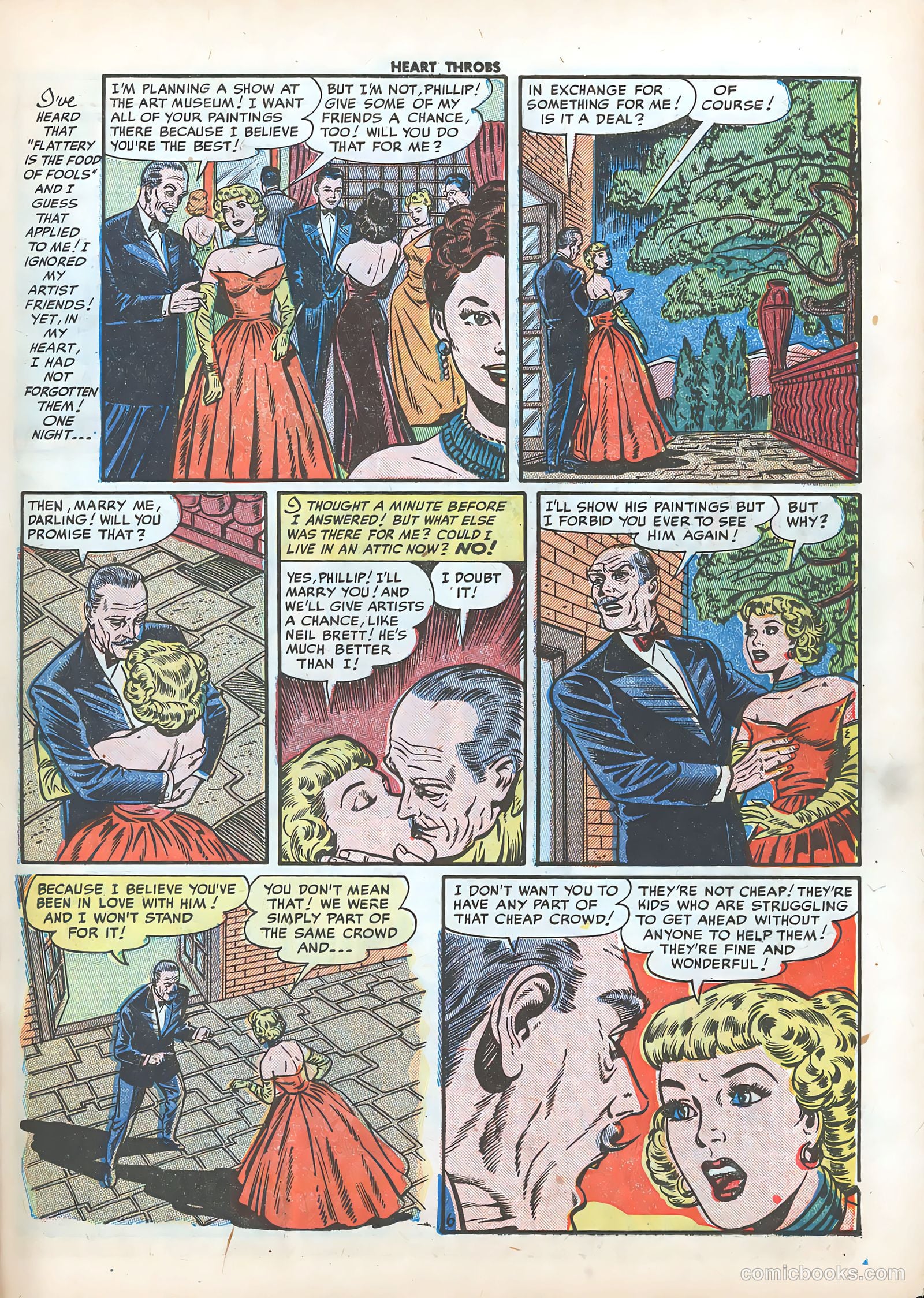 Heart Throbs #14 (1952) — page 23 of 36