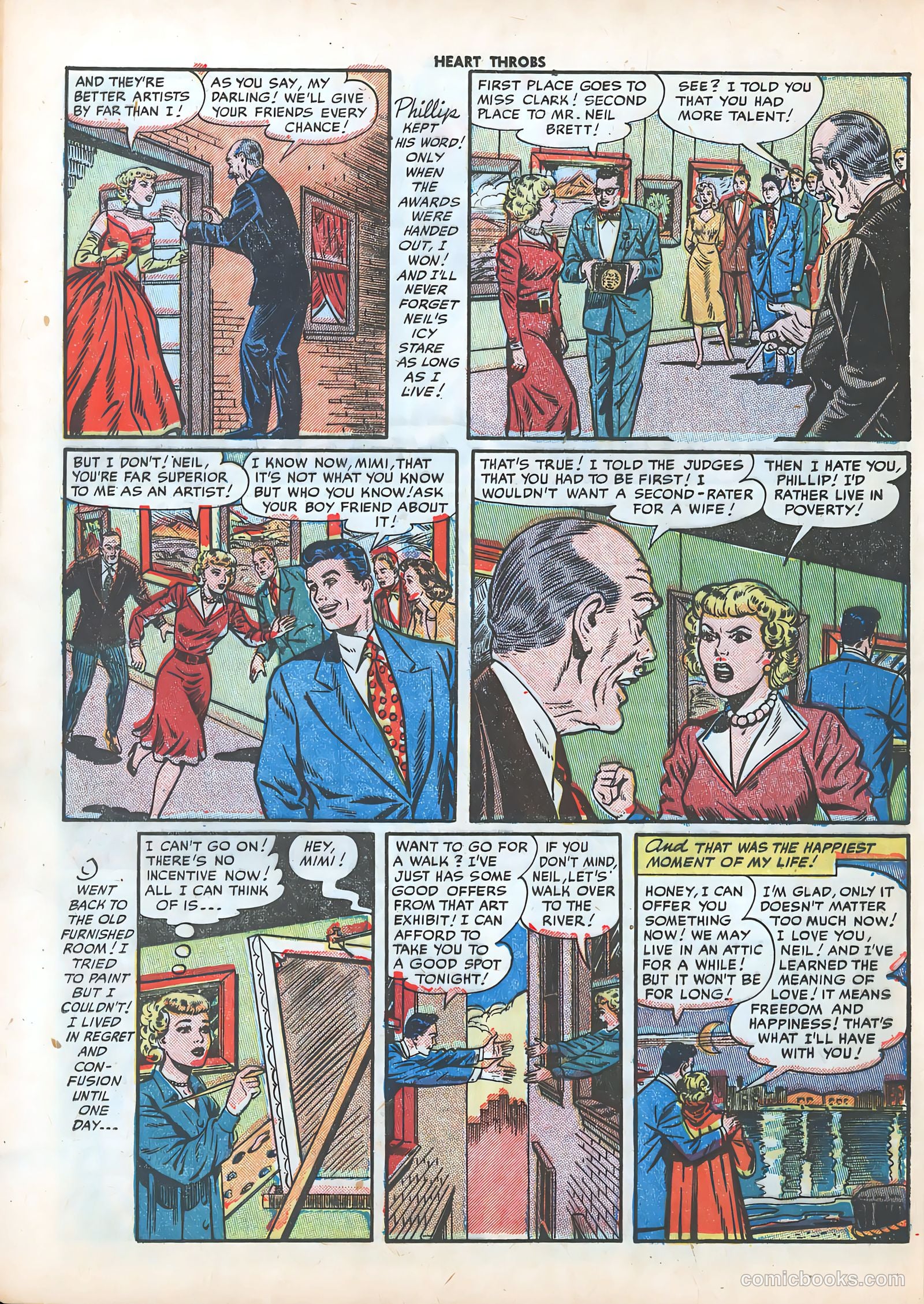 Heart Throbs #14 (1952) — page 24 of 36