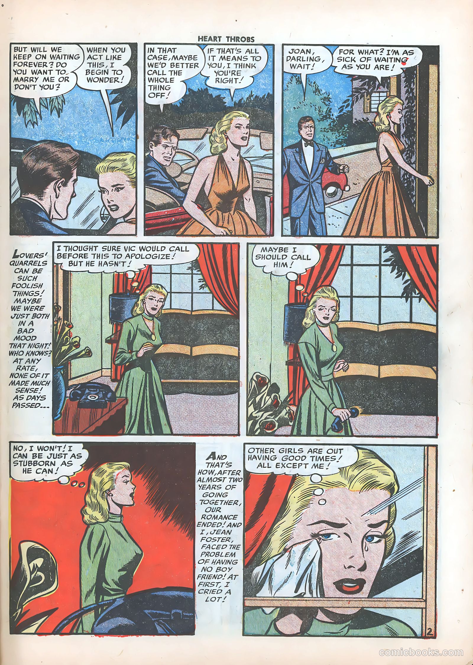 Heart Throbs #14 (1952) — page 27 of 36