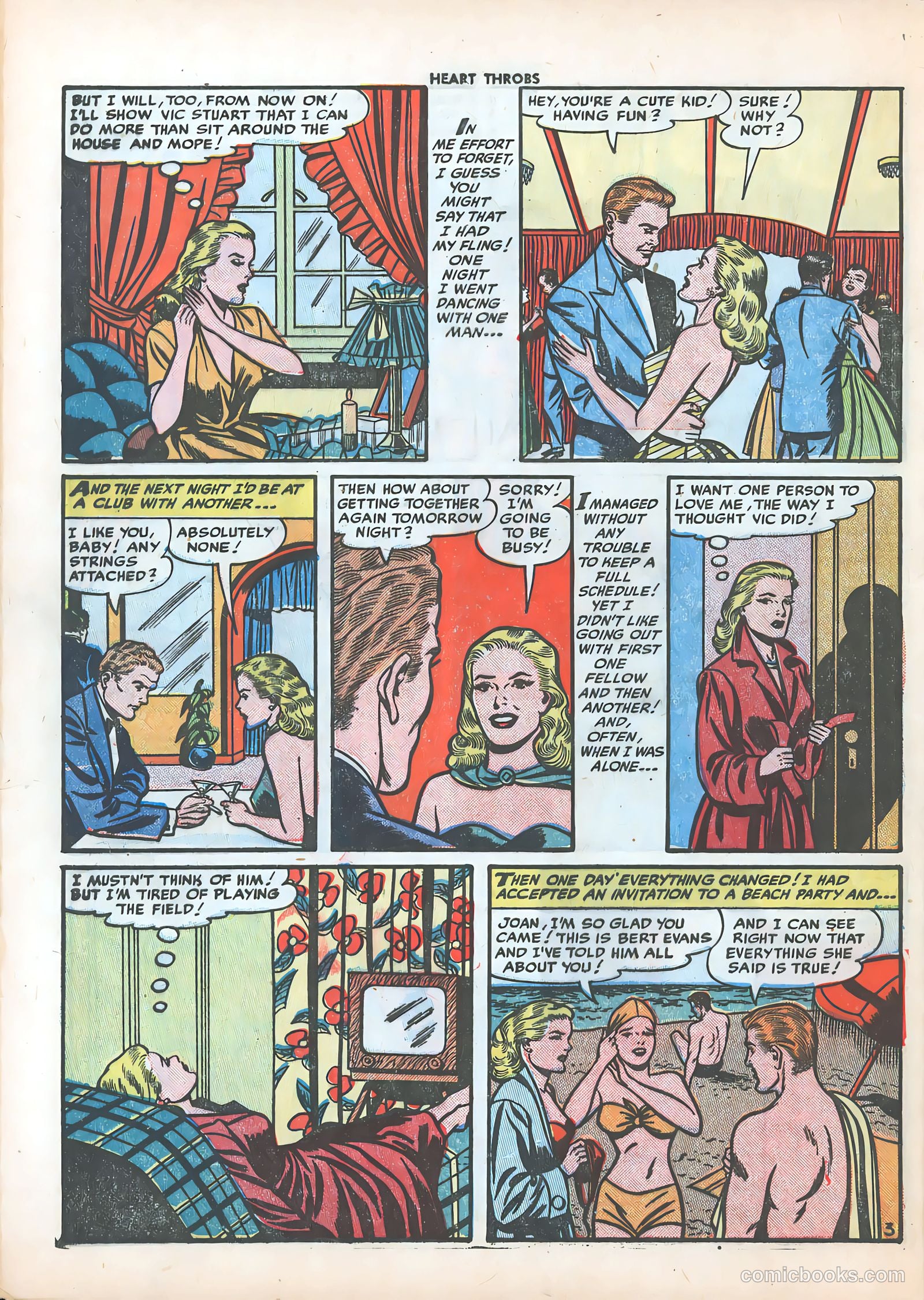 Heart Throbs #14 (1952) — page 28 of 36