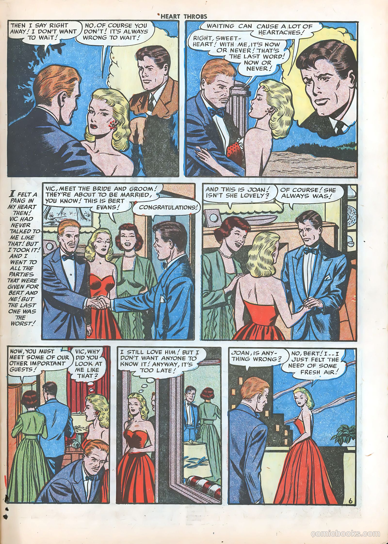 Heart Throbs #14 (1952) — page 31 of 36