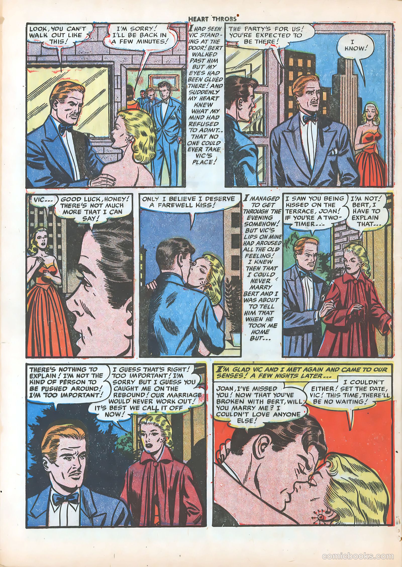 Heart Throbs #14 (1952) — page 32 of 36