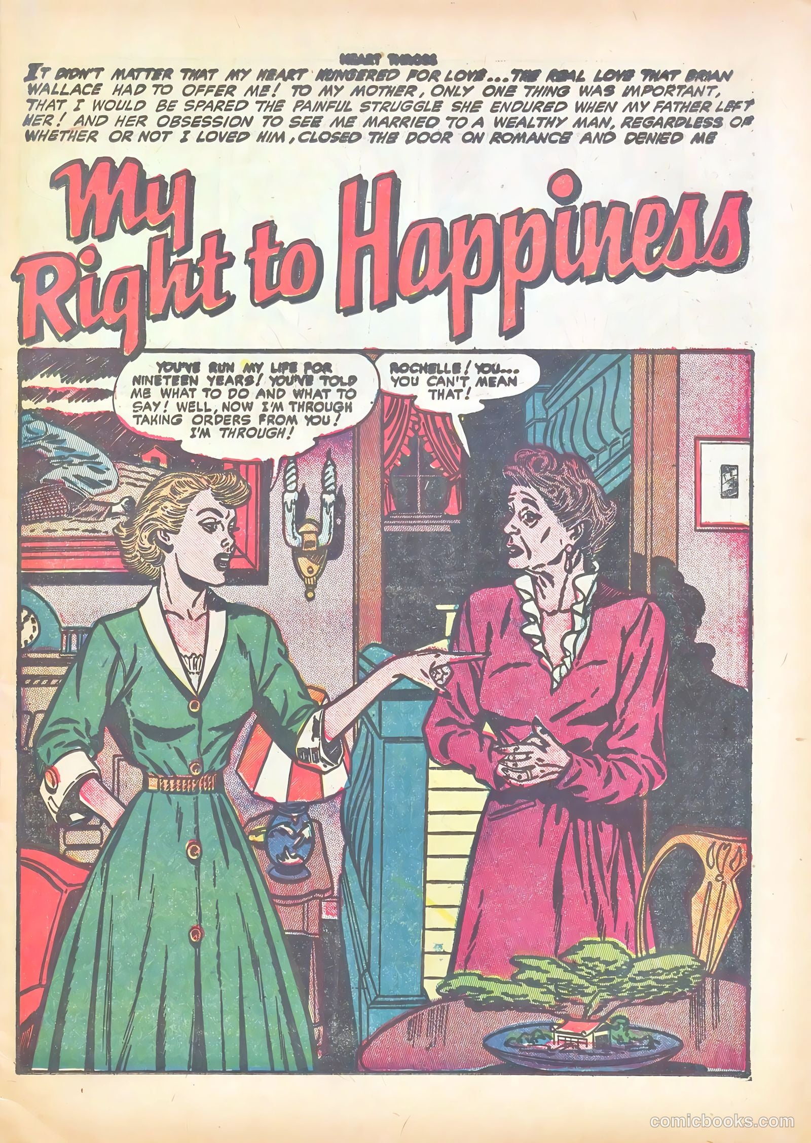 Heart Throbs #15 (1952) — page 3 of 36
