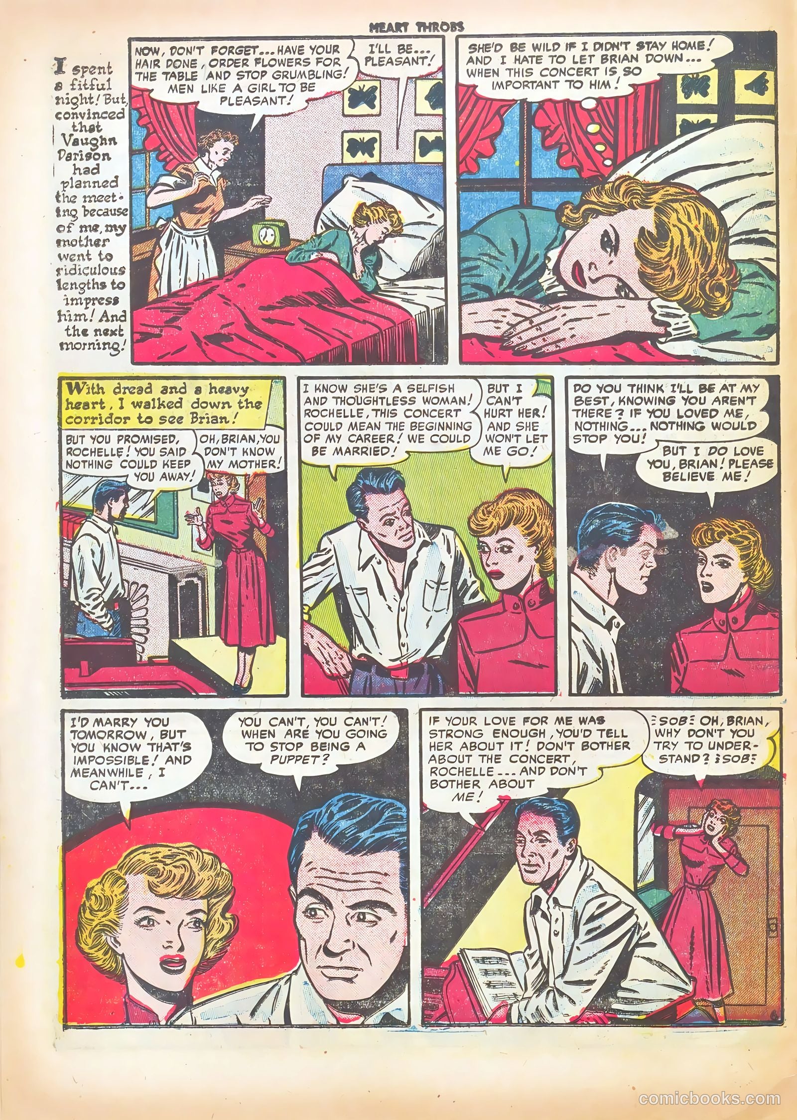 Heart Throbs #15 (1952) — page 8 of 36