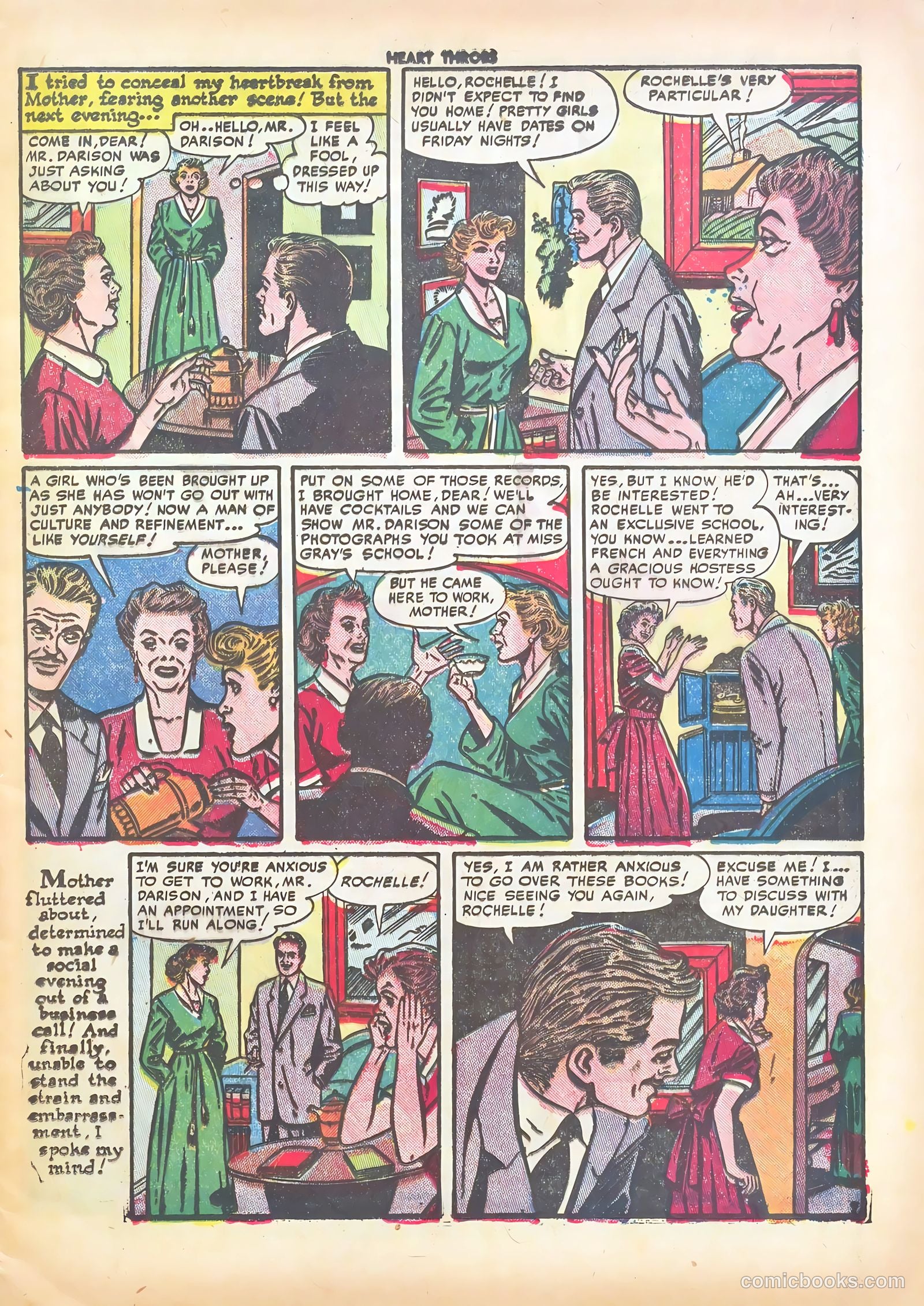 Heart Throbs #15 (1952) — page 9 of 36