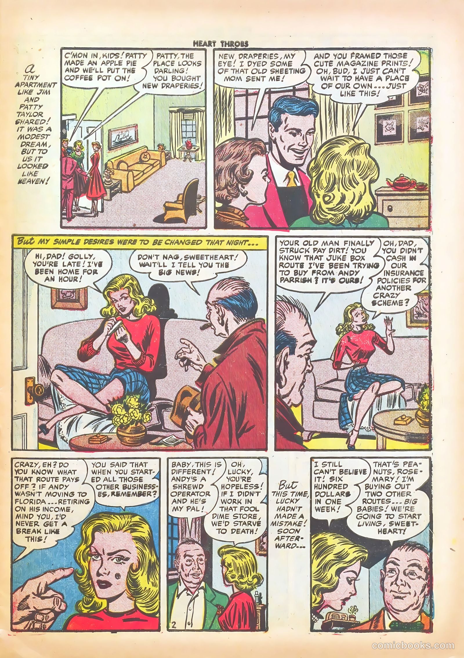 Heart Throbs #15 (1952) — page 13 of 36