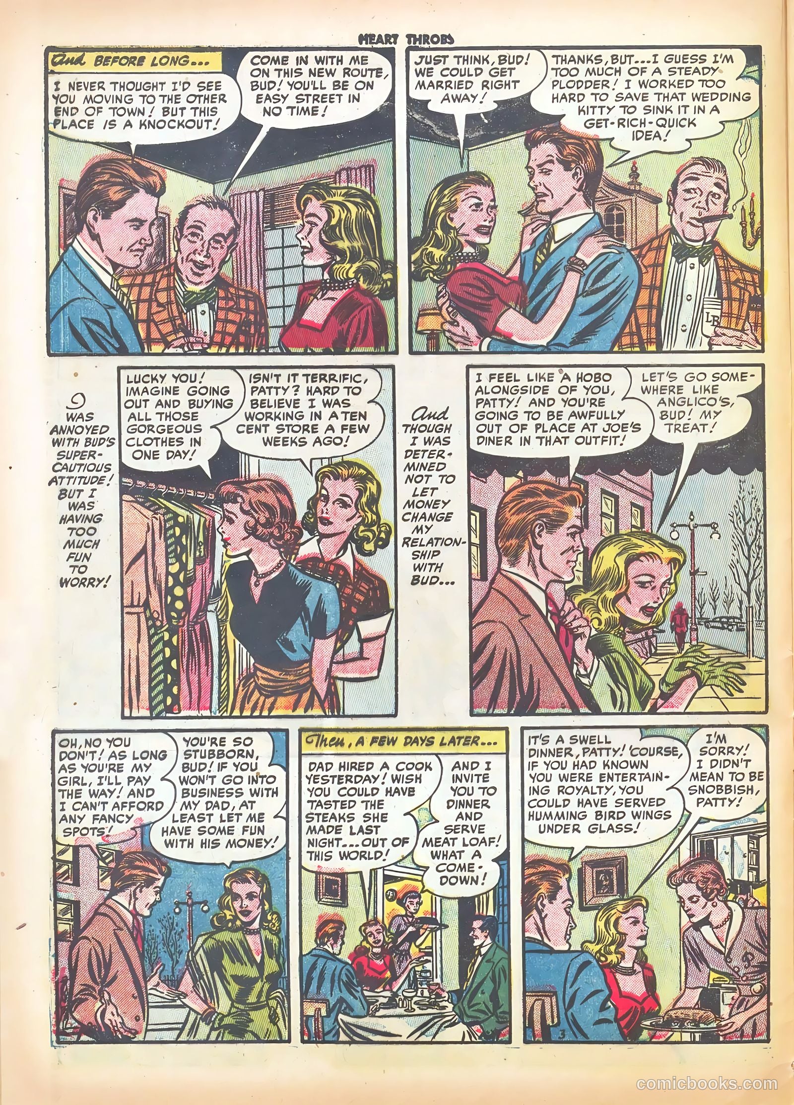 Heart Throbs #15 (1952) — page 14 of 36