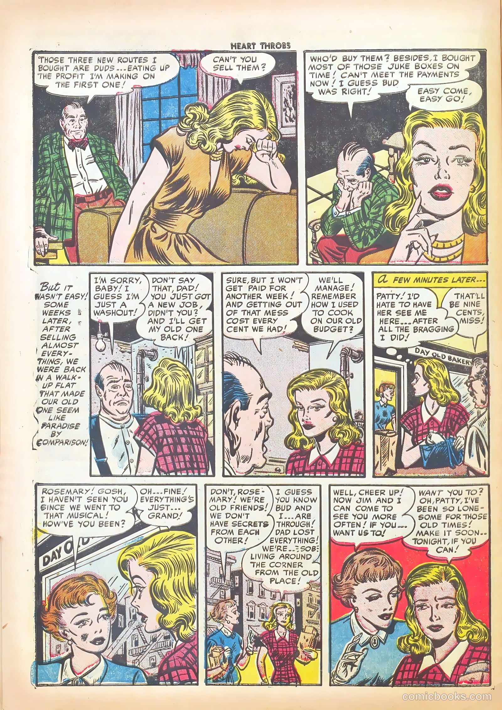 Heart Throbs #15 (1952) — page 16 of 36