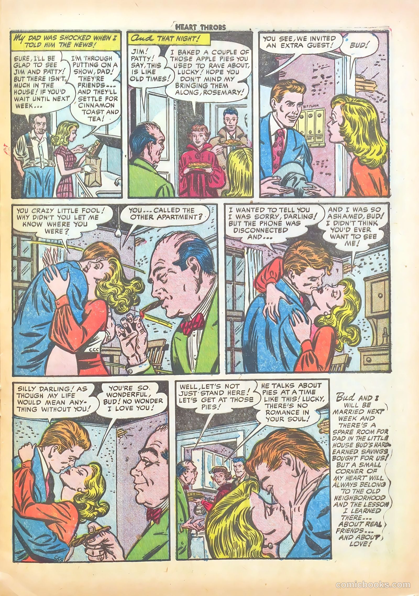 Heart Throbs #15 (1952) — page 17 of 36