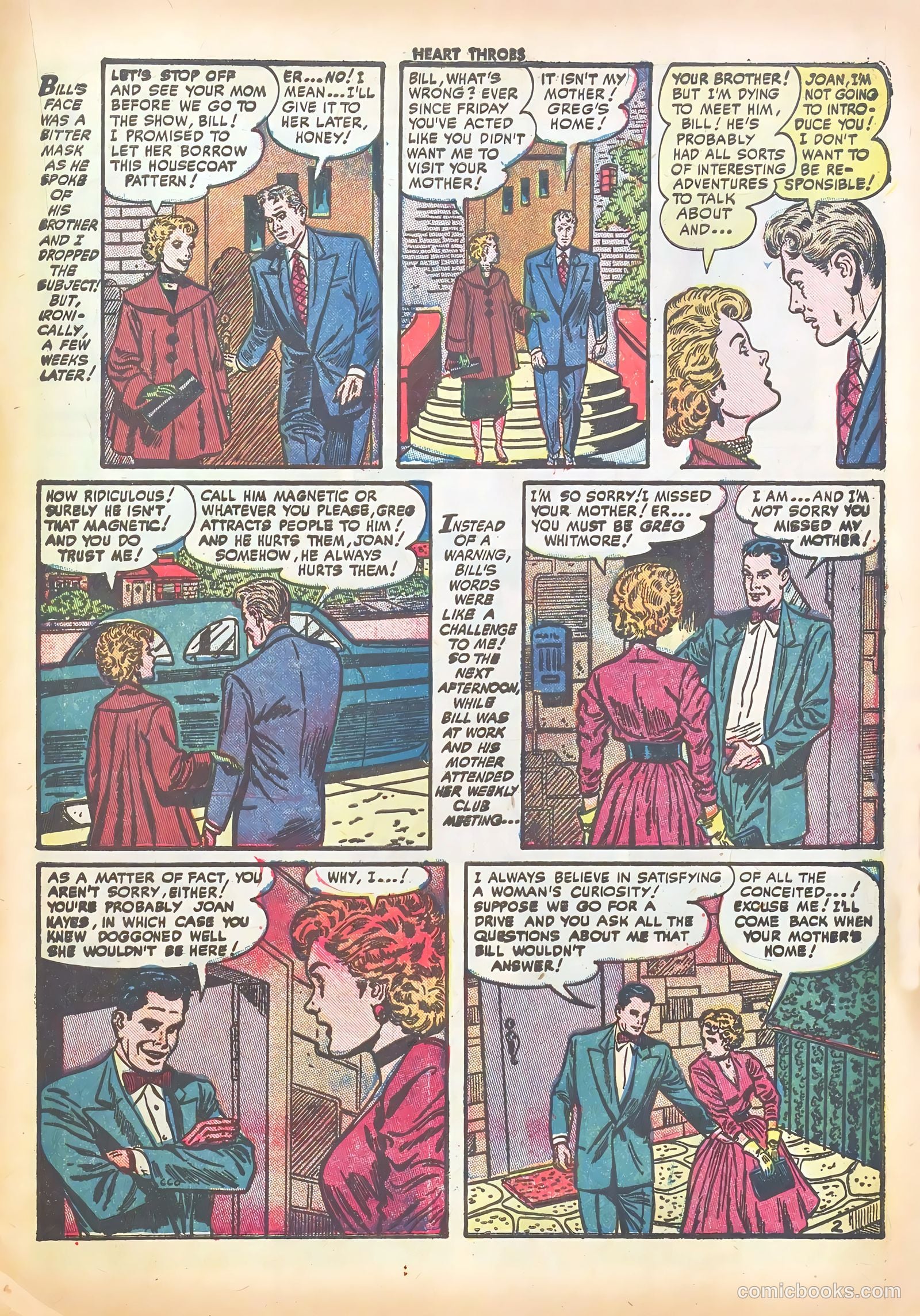 Heart Throbs #15 (1952) — page 19 of 36