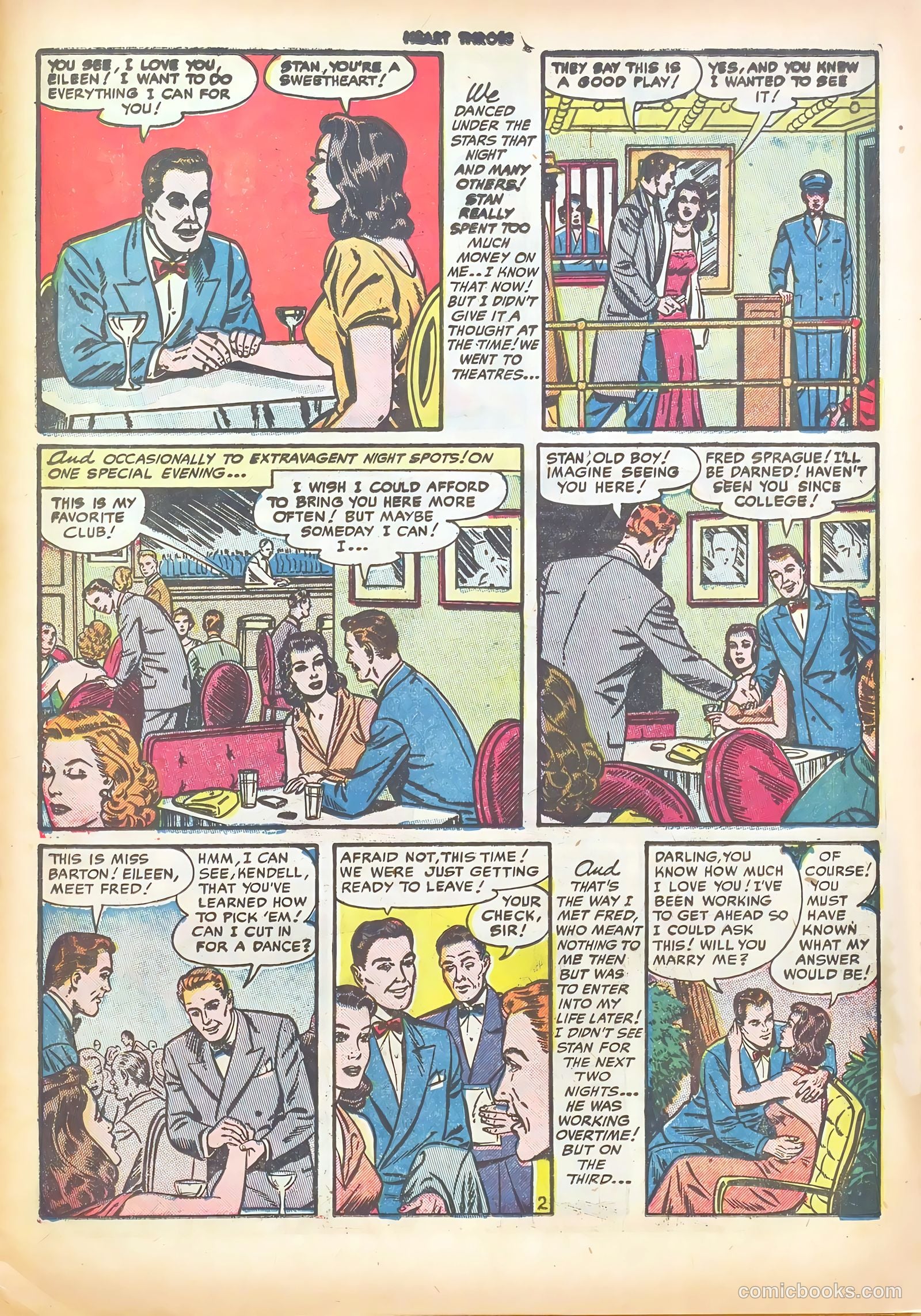 Heart Throbs #15 (1952) — page 27 of 36