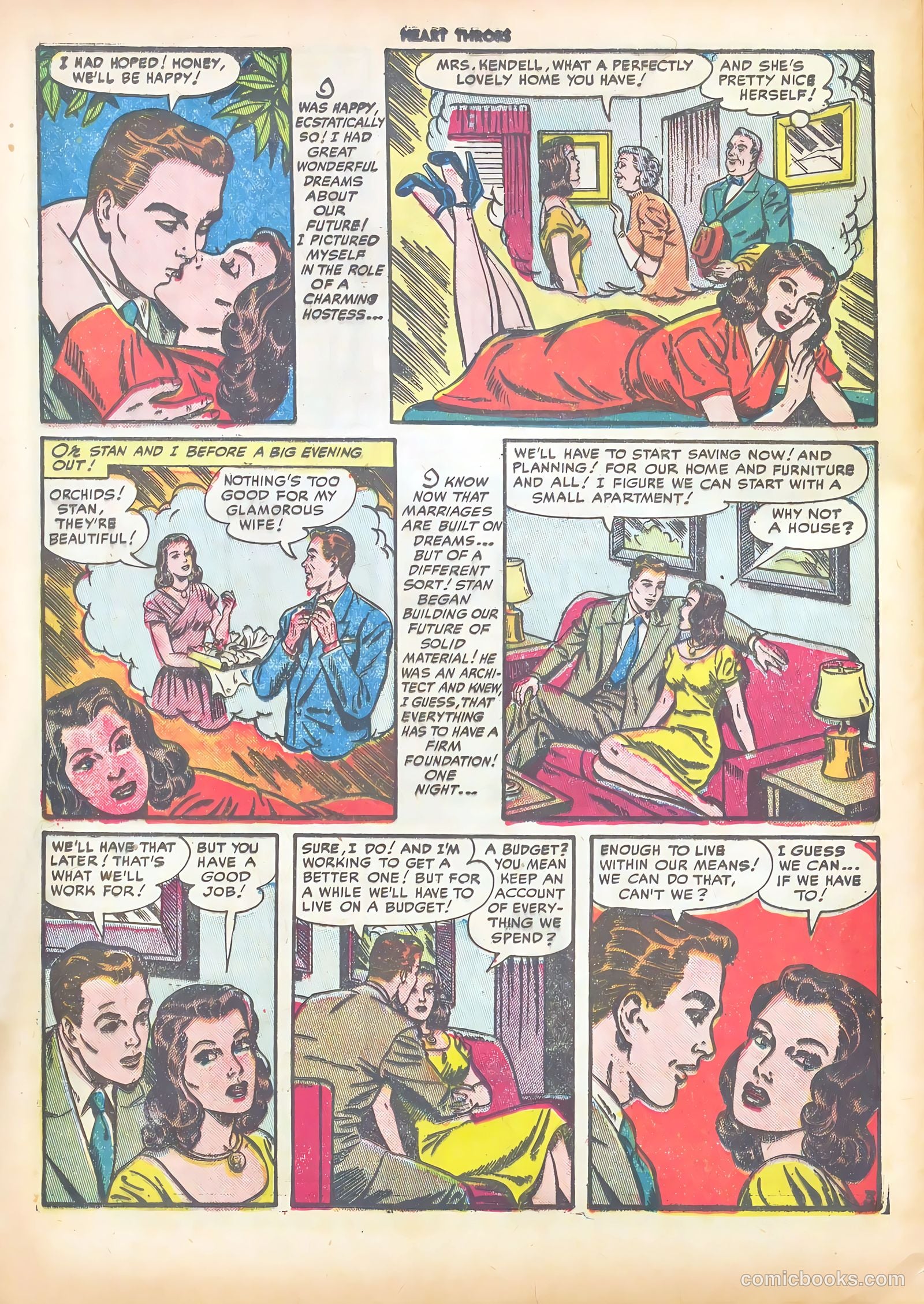 Heart Throbs #15 (1952) — page 28 of 36
