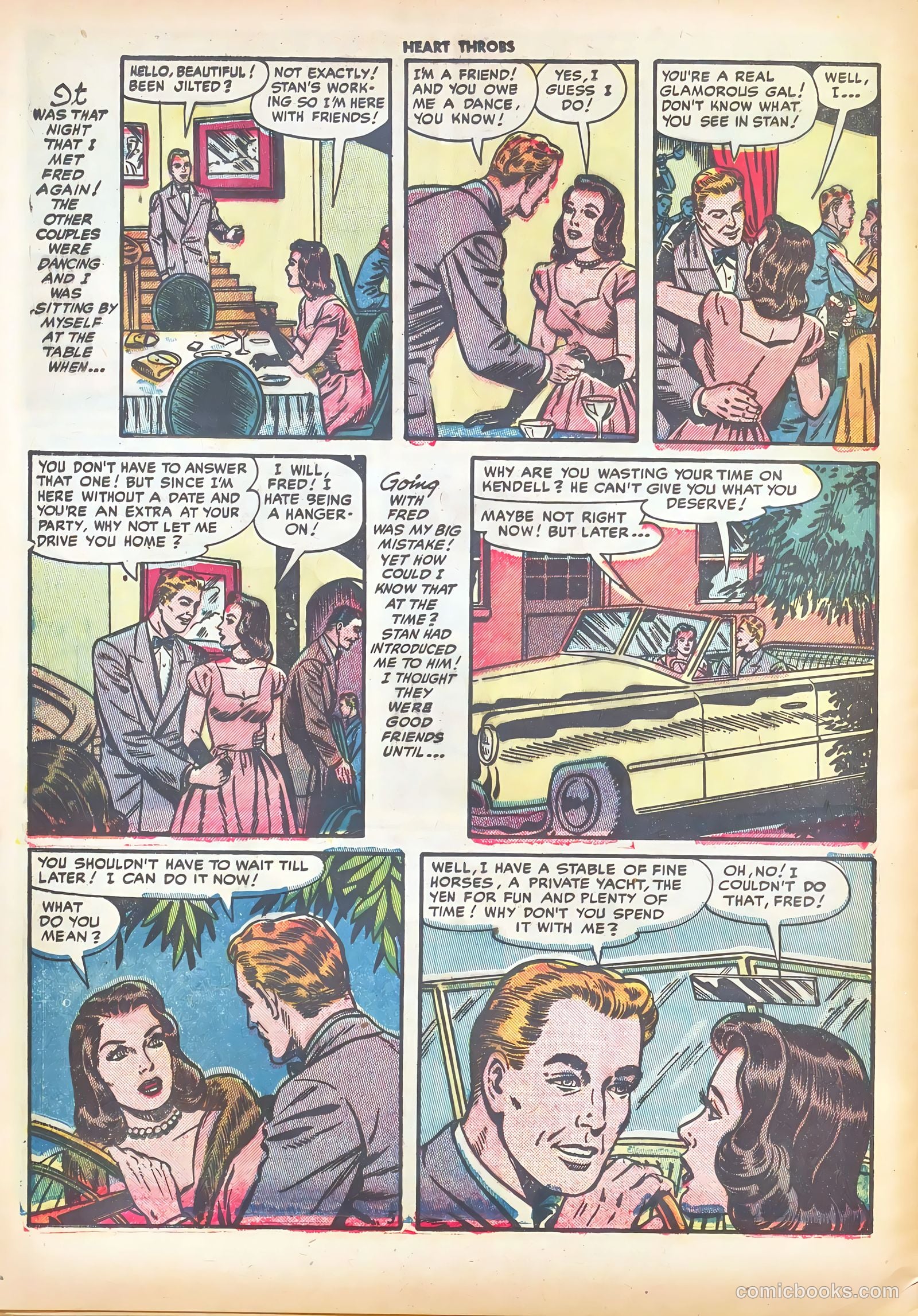 Heart Throbs #15 (1952) — page 30 of 36