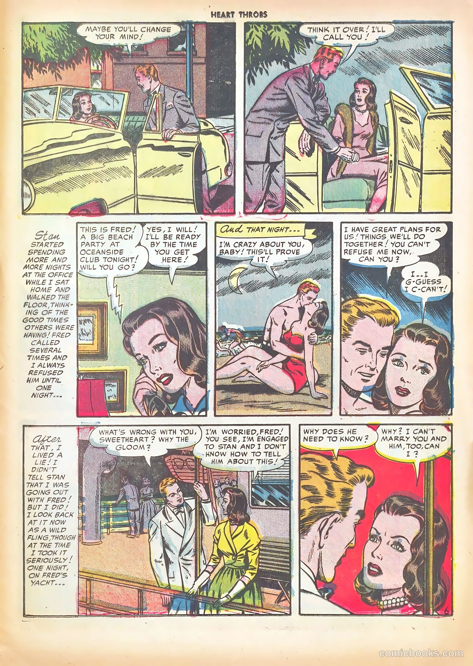 Heart Throbs #15 (1952) — page 31 of 36