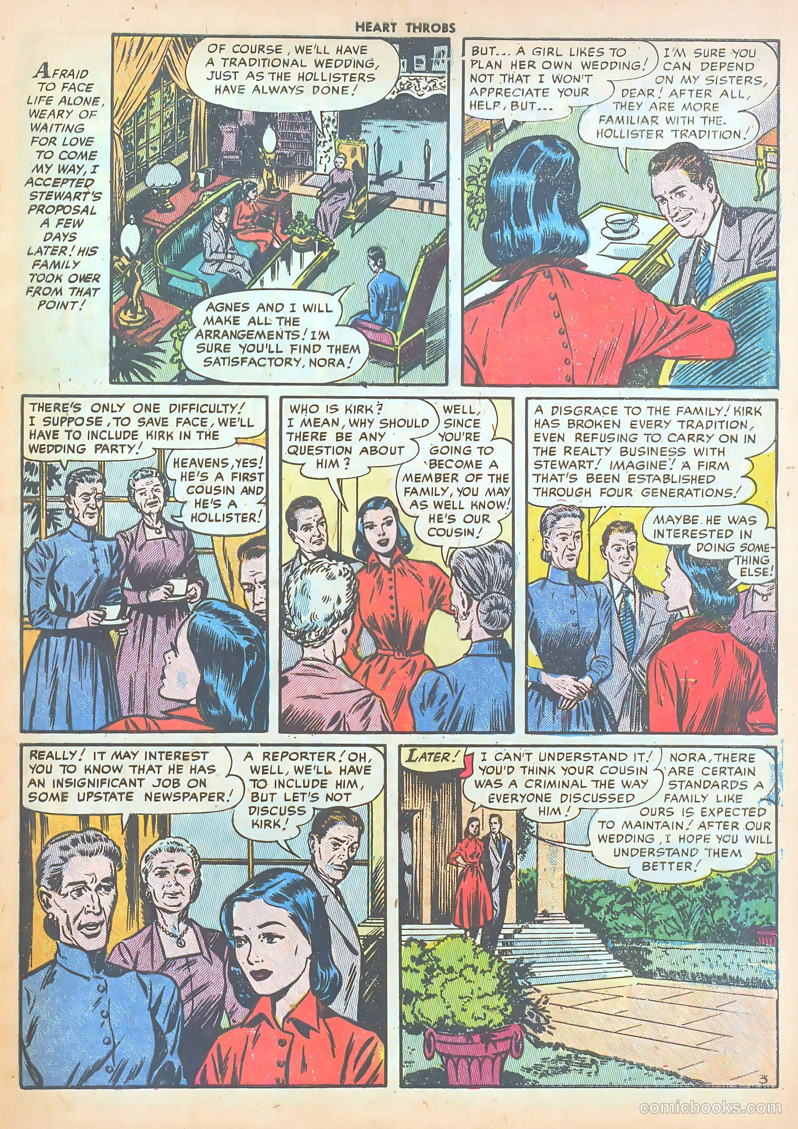 Heart Throbs #16 (1952) — page 5 of 37