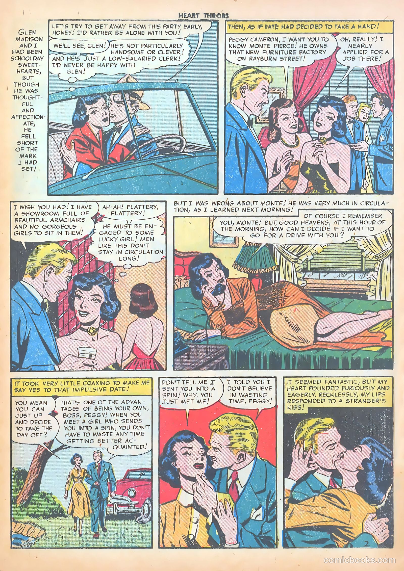 Heart Throbs #16 (1952) — page 13 of 37
