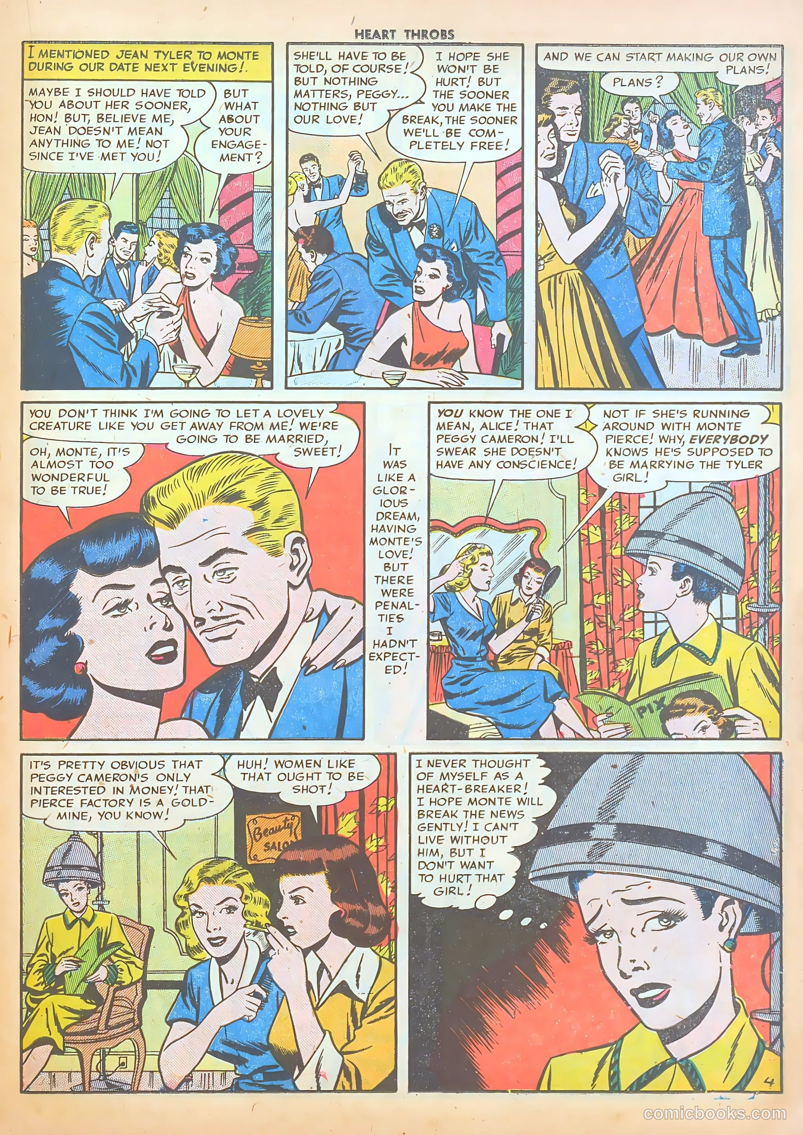 Heart Throbs #16 (1952) — page 15 of 37