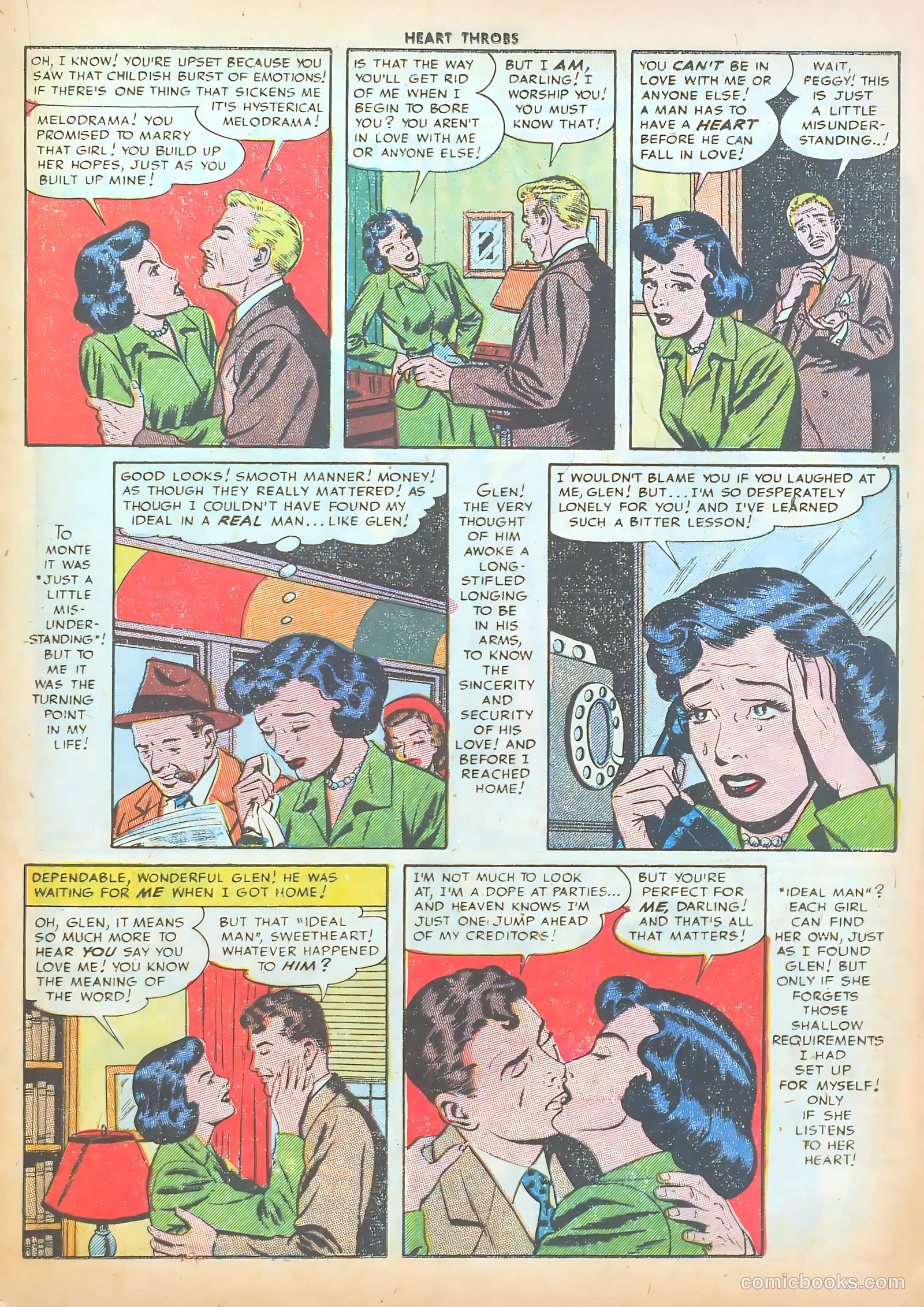 Heart Throbs #16 (1952) — page 17 of 37